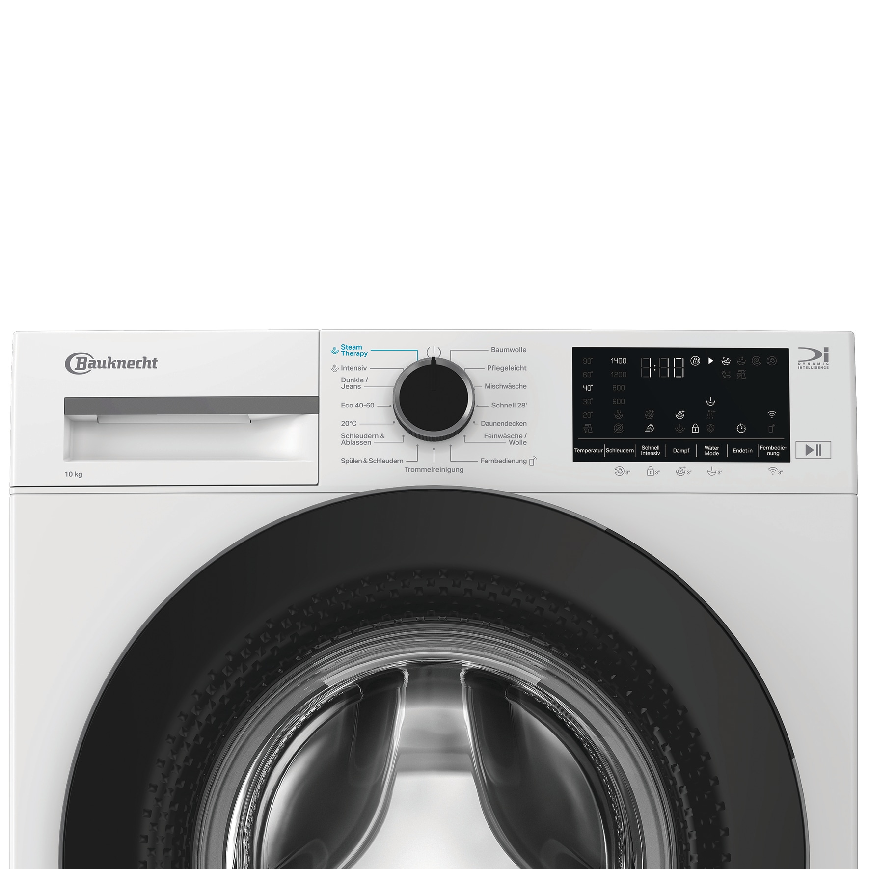 BAUKNECHT Waschmaschine »B WM 10A9 BS« 10 kg 1400 U/min Adaptive Wash – Intelligente Anpassung für perfekte Waschergebnisse