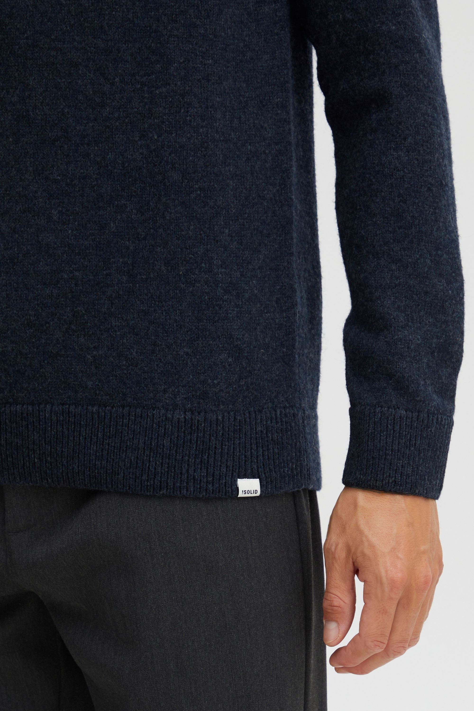 !Solid Strickfleece-Pullover »Strickpullover Sddyllon«