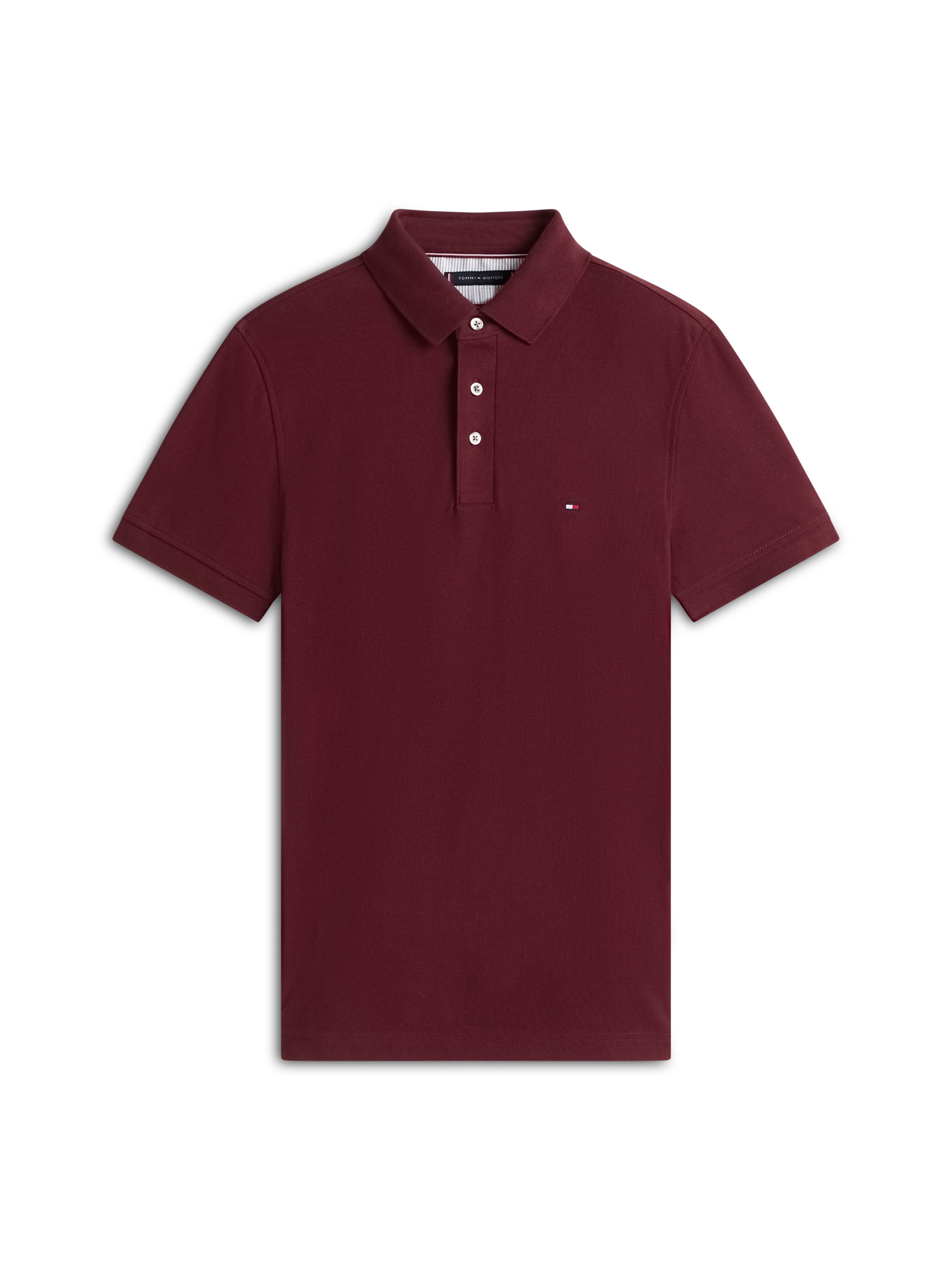 Tommy Hilfiger Poloshirt »1985 SLIM POLO«, Markenstickerei, aus Baumwoll-Piqué