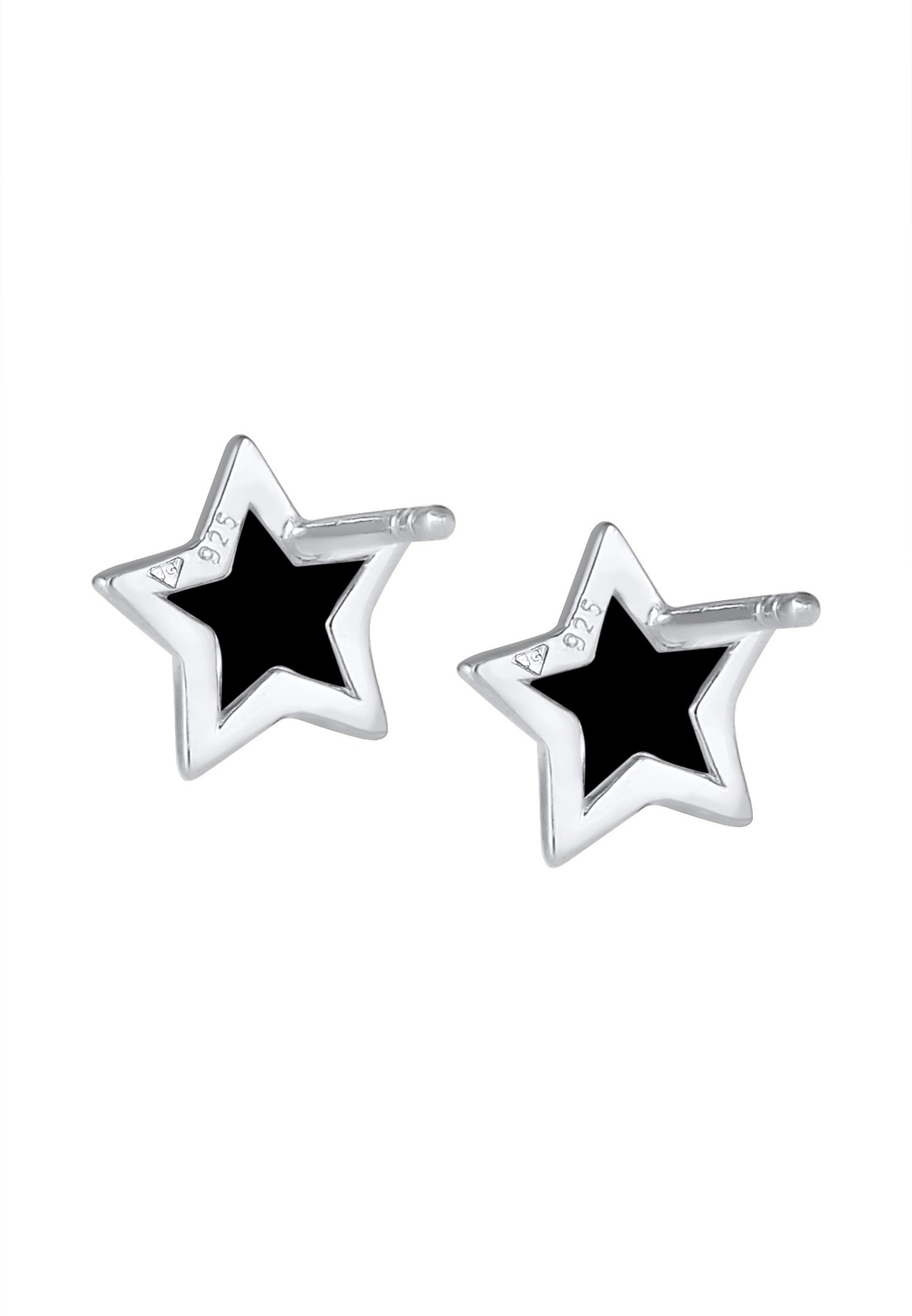 Elli Paar Ohrstecker »Ohrringe Stecker Stern Trend Astro 925 Silber«