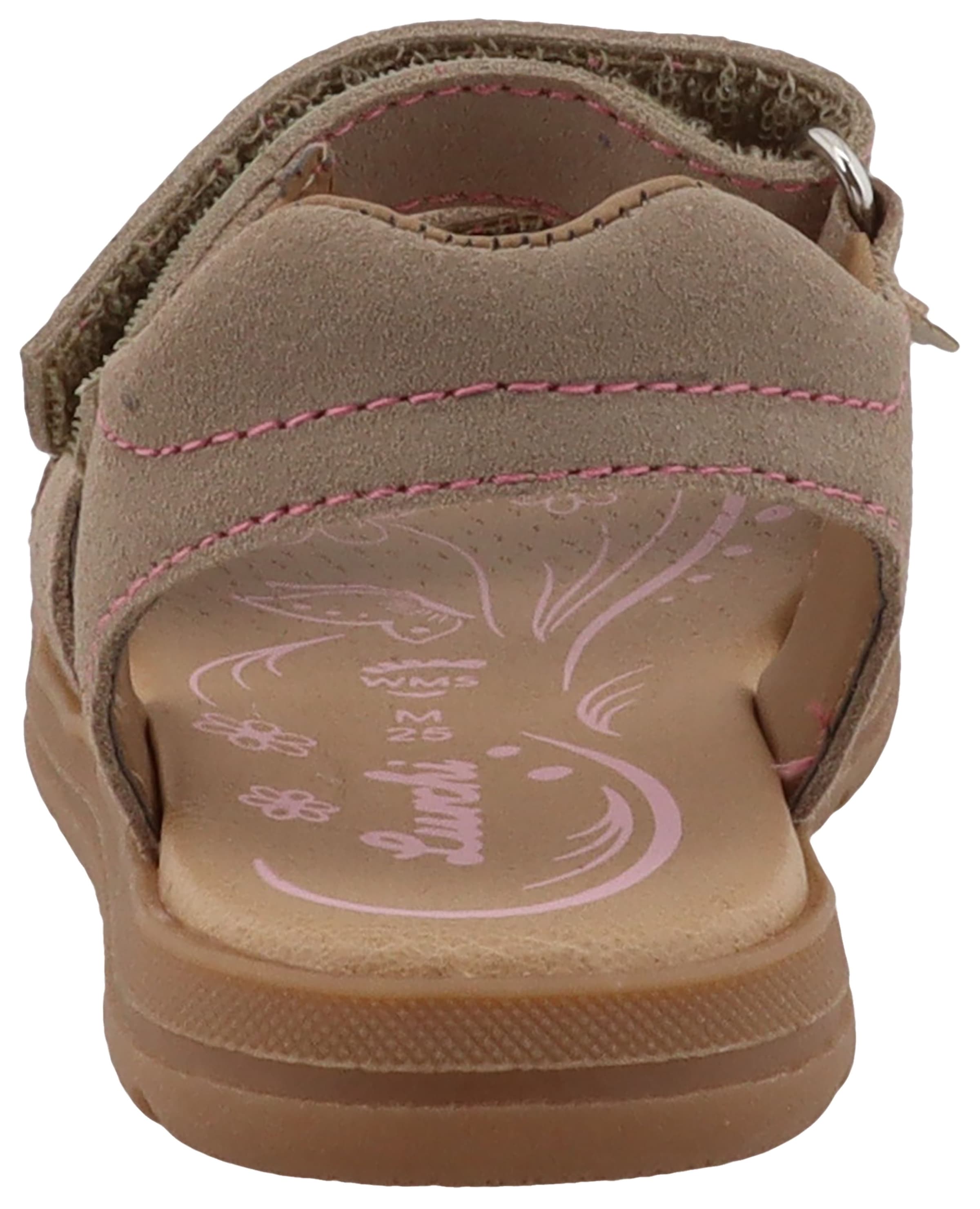 Lurchi Sandale »Cinny«  Klettschuh mit Glitzer, Größenschablone zum Download