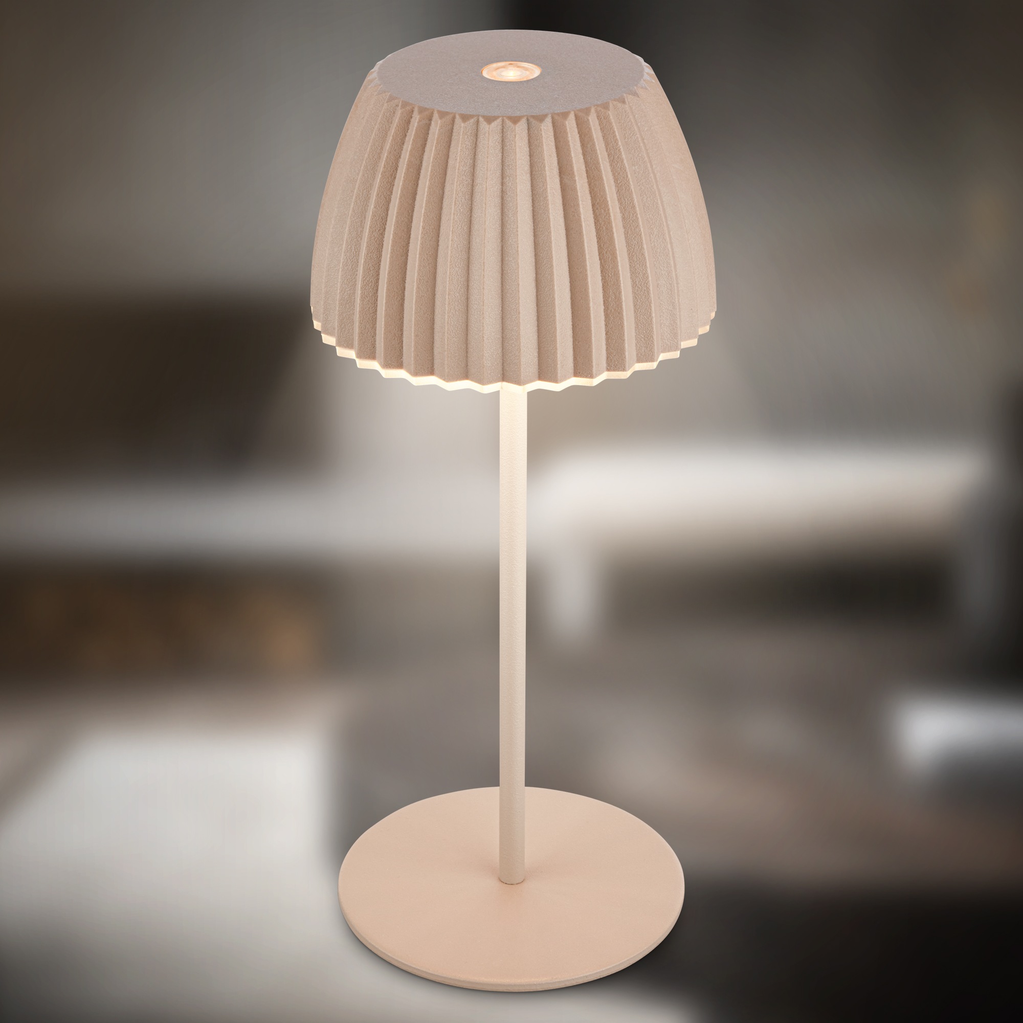 Briloner Leuchten LED Tischleuchte »Akku LED Tischleuchte« LED-Modul