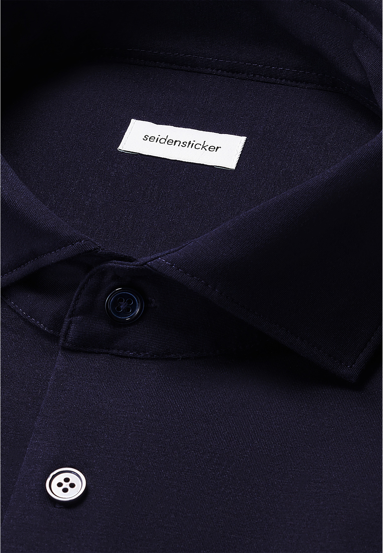 seidensticker Businesshemd »Schwarze Rose«, Regular 1/1 Kentkragen Uni