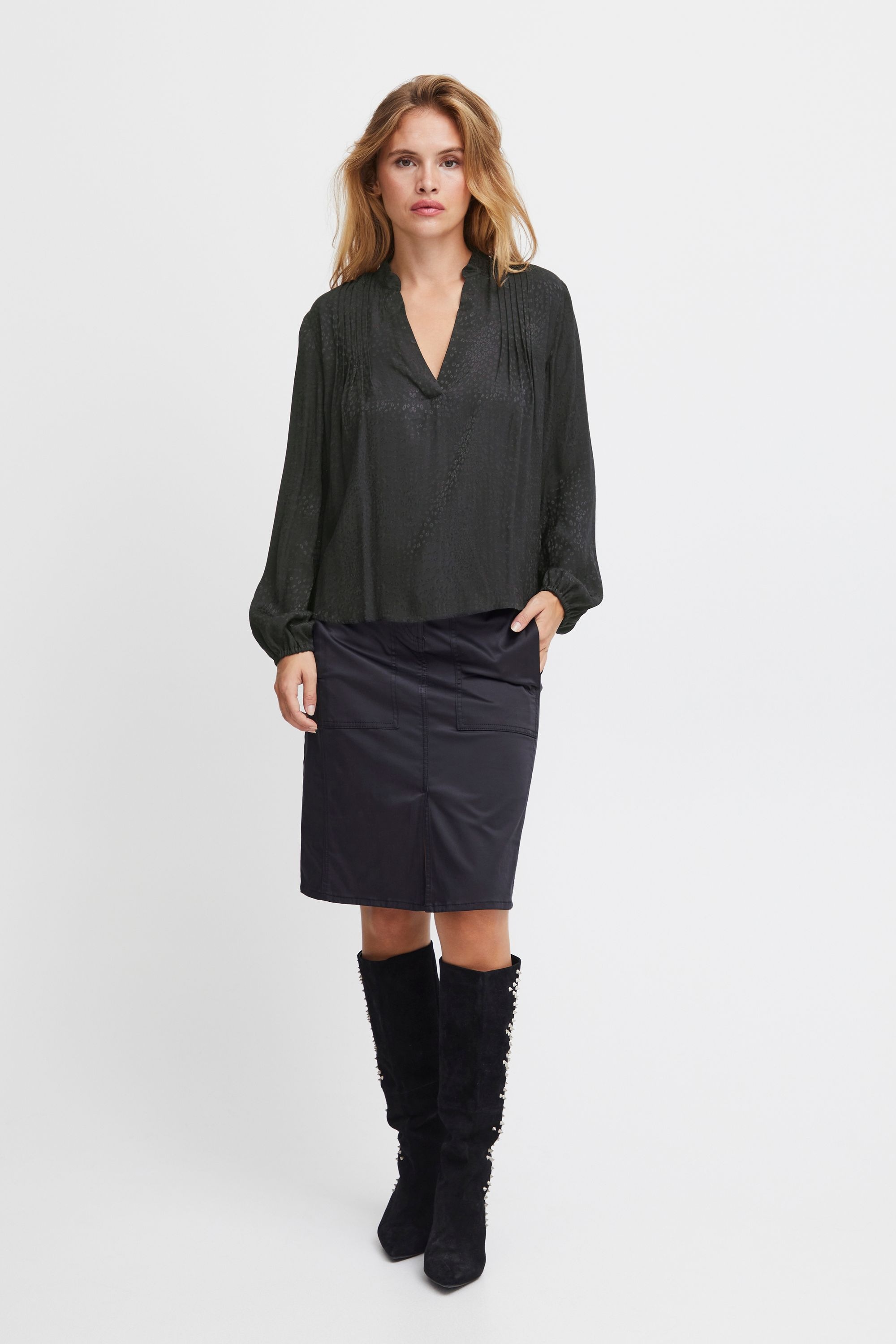 Pulz Jeans Tunika »Langarmbluse PZAurora«
