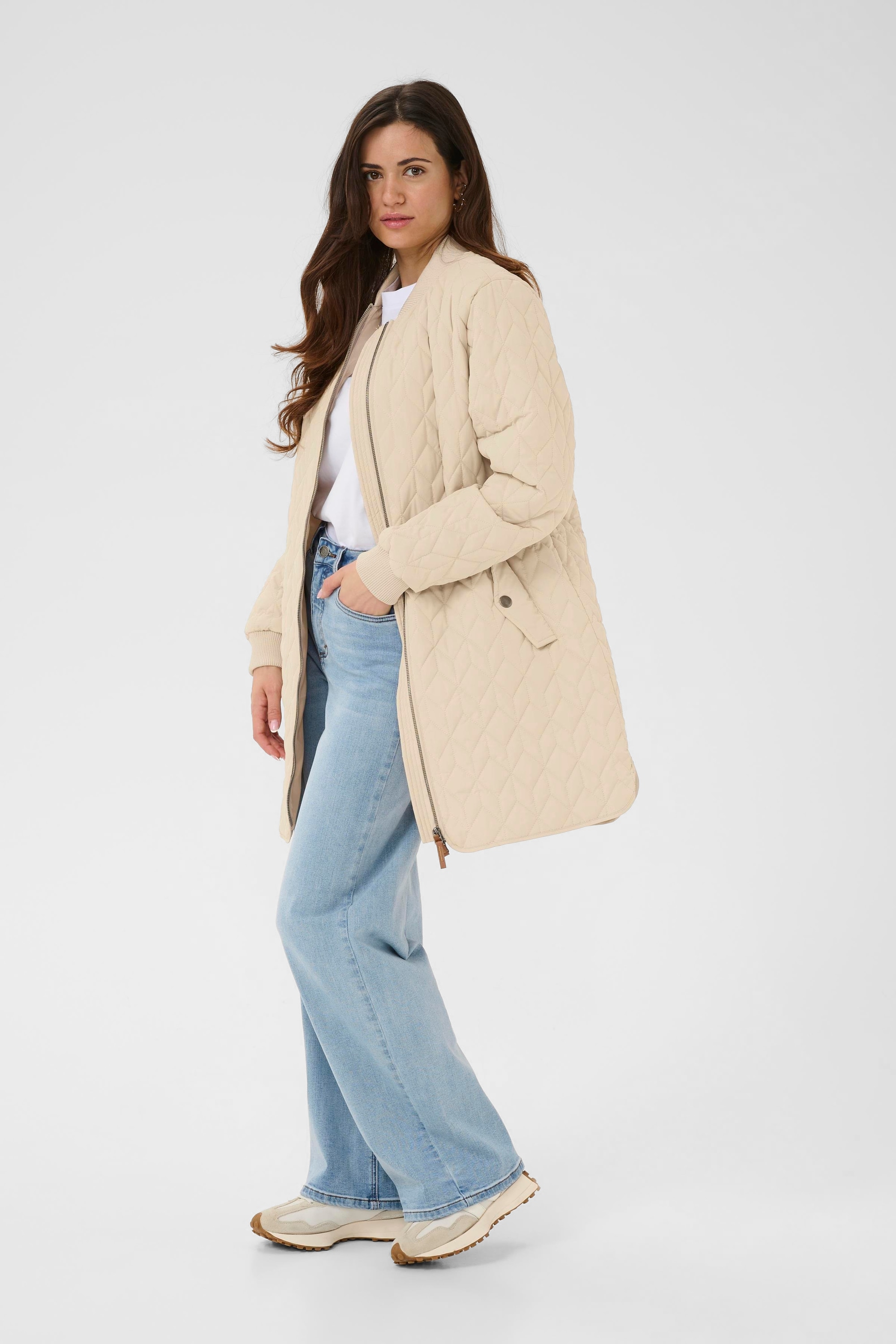 KAFFE Wintermantel »Jacke KAlelia«