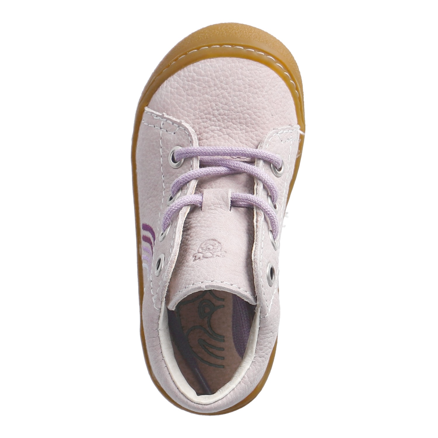 PEPINO by RICOSTA Lauflernschuh »Kally«  Babyschuh, Pre Walker mit Stickerei, Größenschablone zum Download