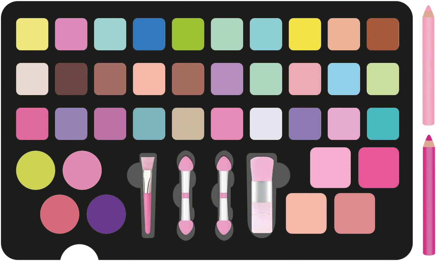 Clementoni® Kreativset »Crazy Chic, Make-up Koffer«, Made in Europe