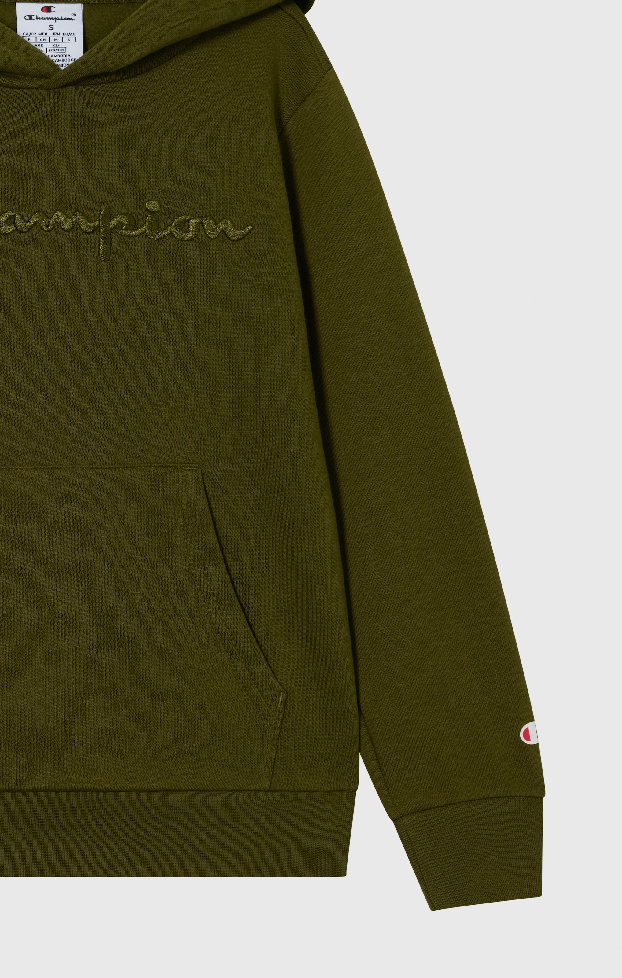Champion Kapuzensweatshirt »ICONS TONAL Hoodie Large Logo«, (1 tlg.)
