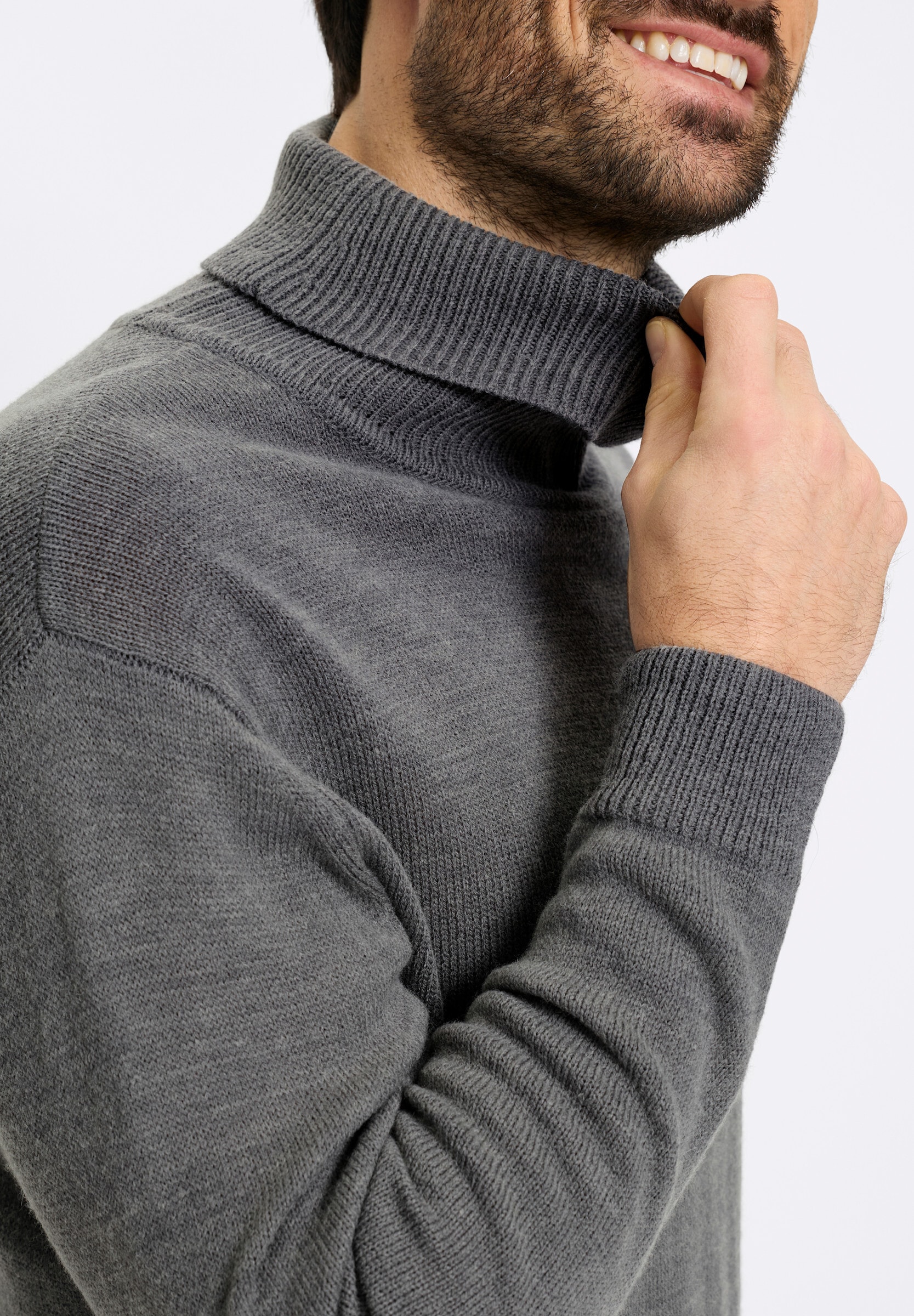 Witt Longpullover »Rollkragenpullover Rollkragenpullover mit Wollanteil«