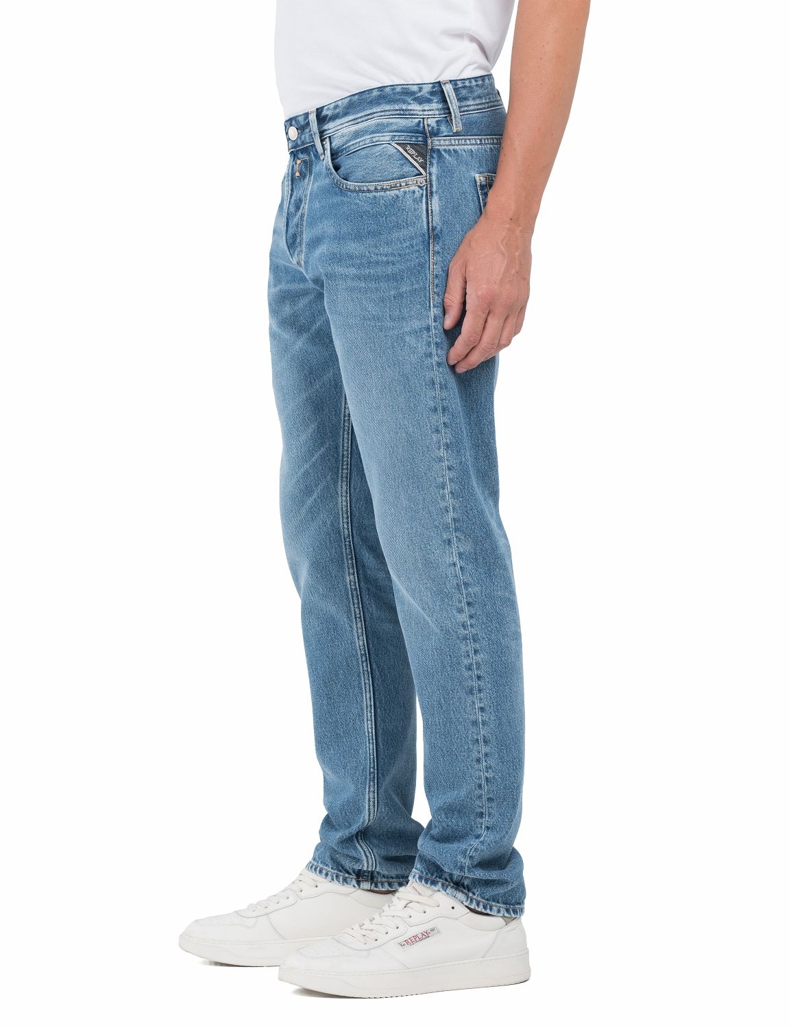 Replay Straight-Jeans »GROVER«, in vielen verschiedenen Waschungen, mit Stretch