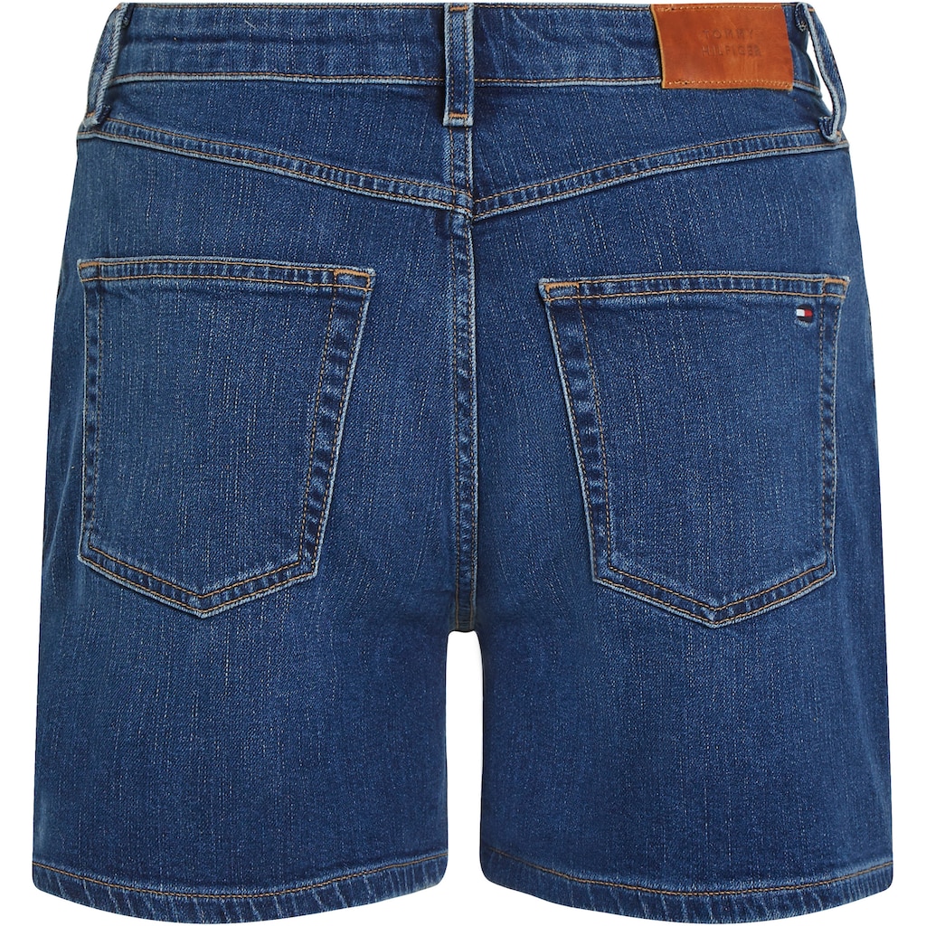 Tommy Hilfiger Shorts »DNM STRAIGHT SHORT RW KAI«, in blauer Waschung