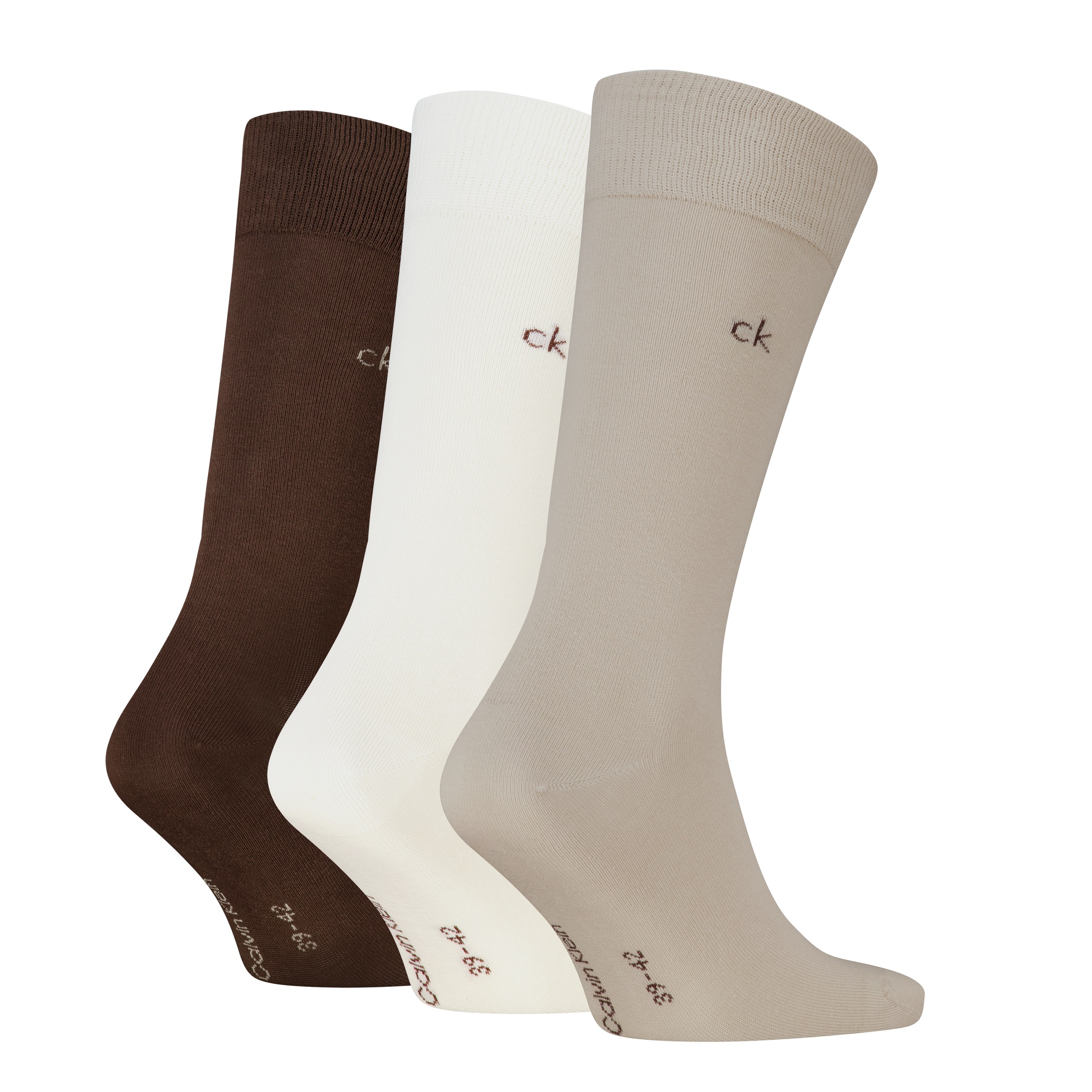 Calvin Klein Socken »CK MEN SOCK« 3 Paar,  uni, Cotton-Mix, breiter Bund