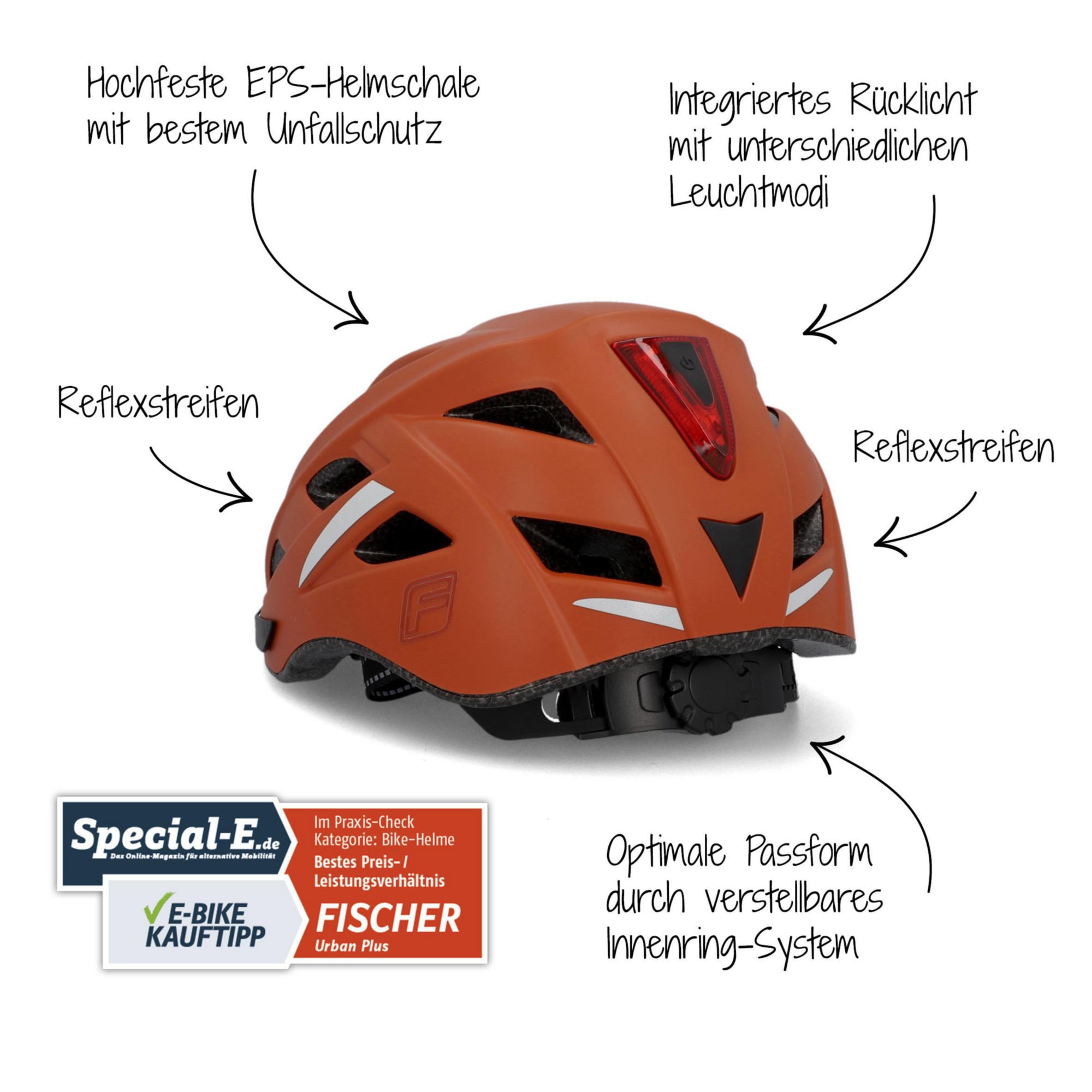 FISCHER Fahrrad Fahrradhelm »Urban Plus Miami«