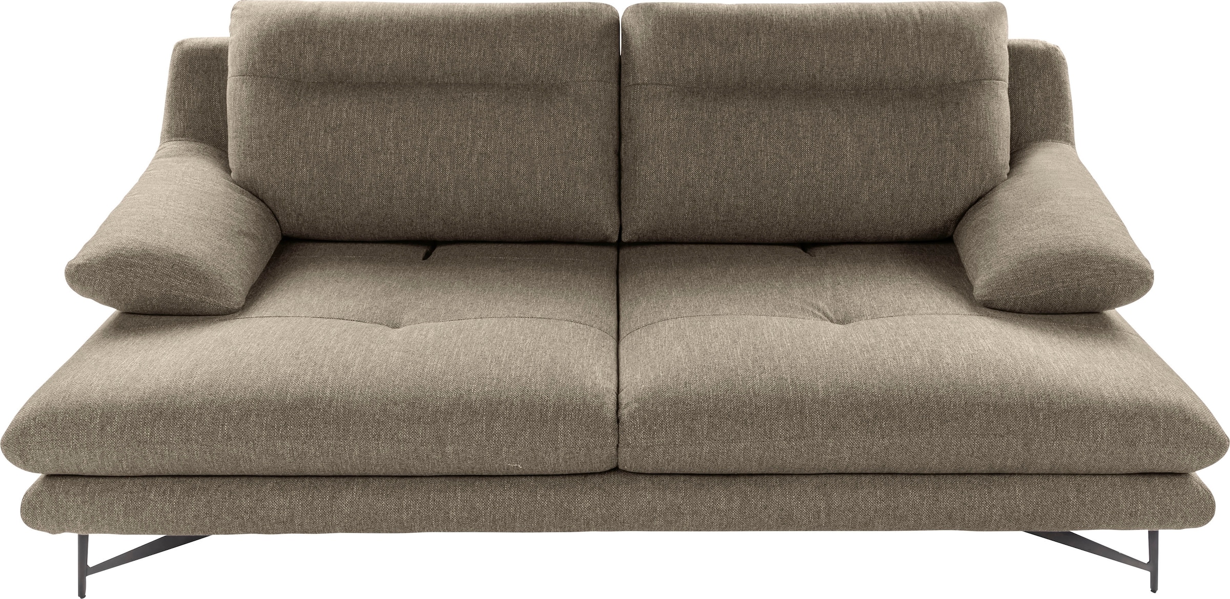 CALIA ITALIA 3-Sitzer »Cezanne modern, elegant und bequem, aufwendige Detailverarbeitung«, wahlweise mit Sitztiefenverstellung