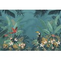 Komar Fototapete »Enchanted Jungle«, bedruckt-floral-tropisch