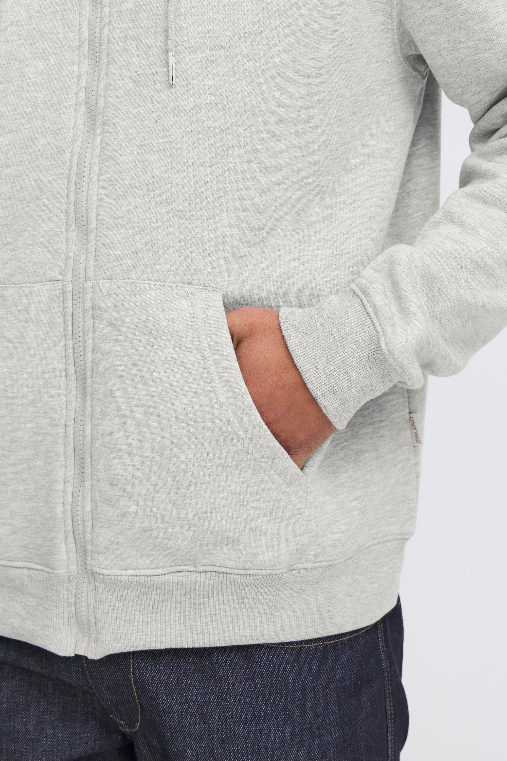 Blend Kapuzensweatjacke »Kapuzenfleecejacke BHJUSTE«