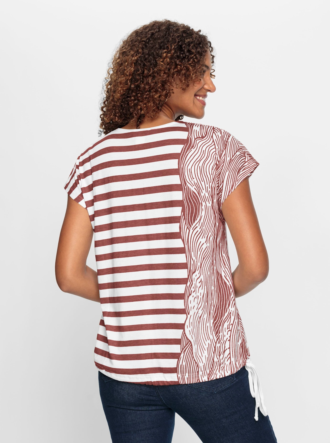 Casual Looks V-Shirt »Shirt«, (1 tlg.)