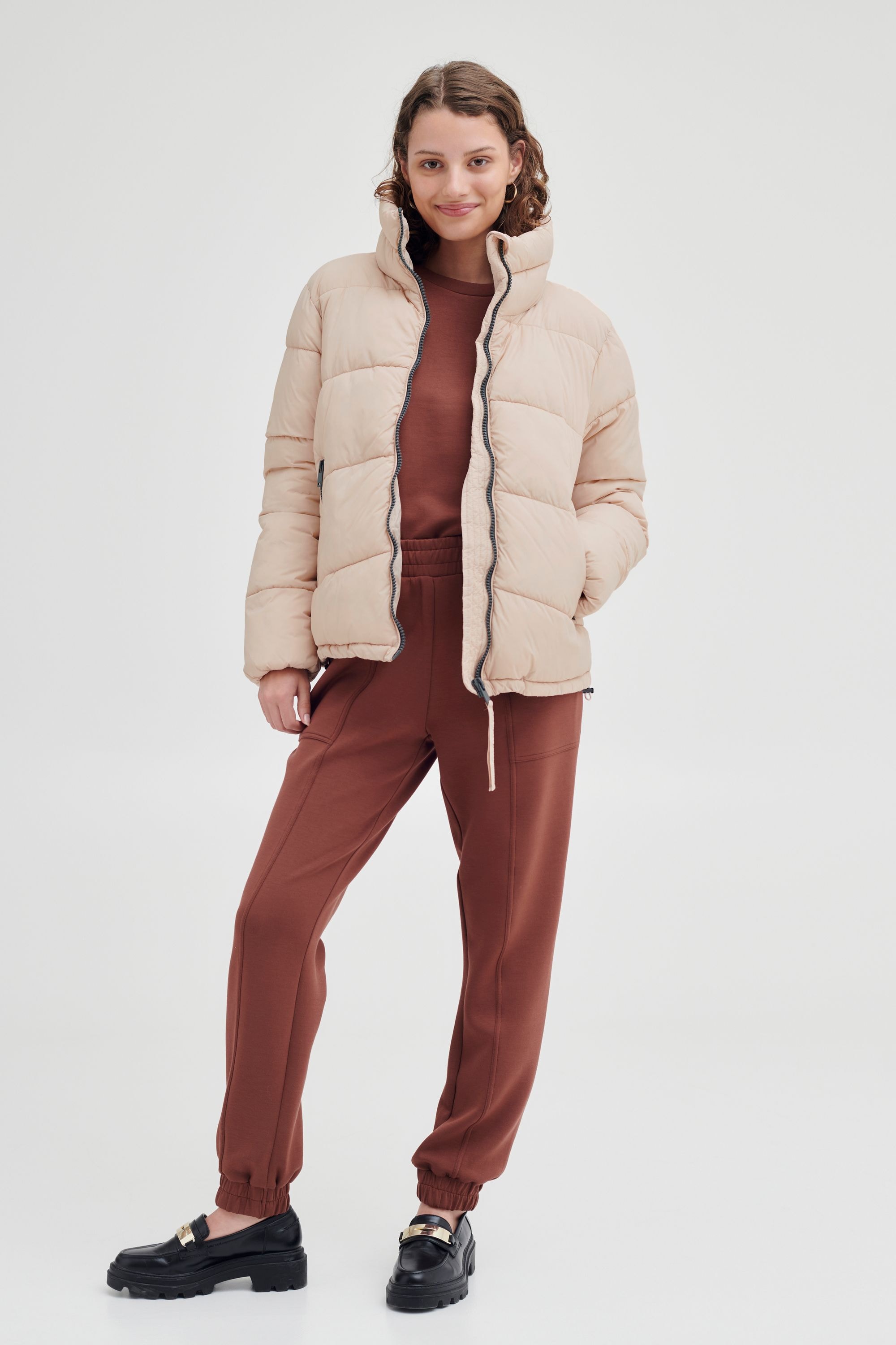 b.young Steppjacke »Steppjacke BYDomina«, ohne Kapuze