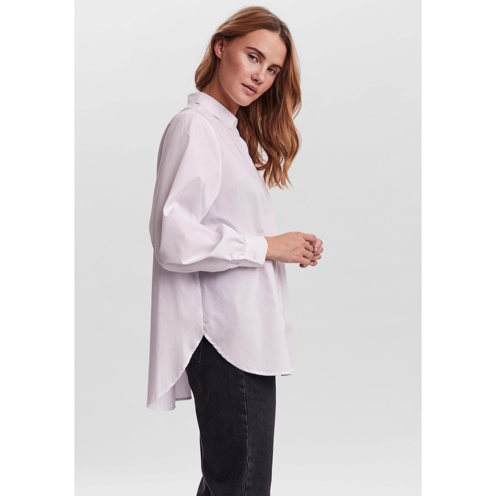 Vero Moda Longbluse »VMELLA L/S BASIC SHIRT NOOS«