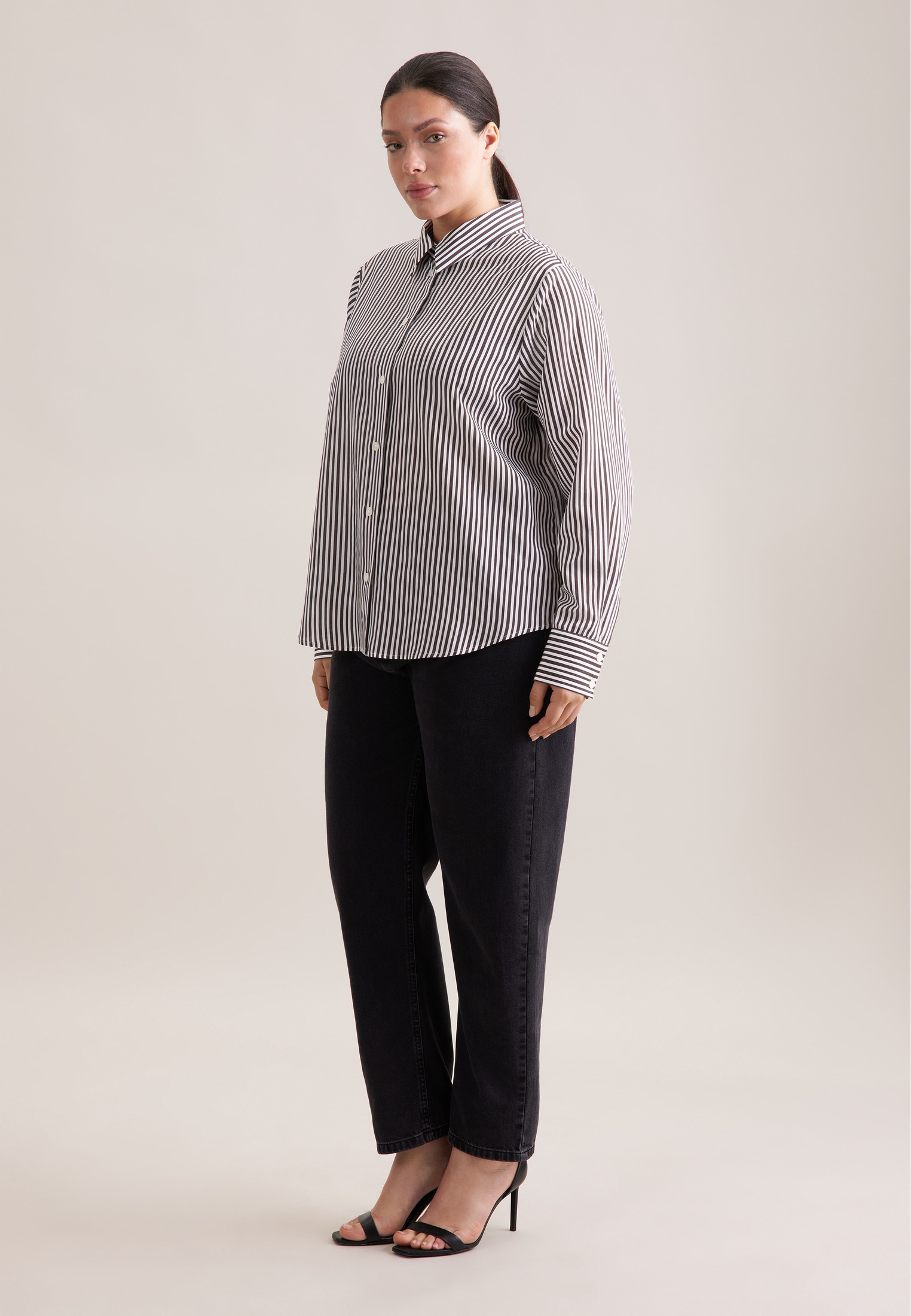 seidensticker Klassische Bluse »Schwarze Rose«