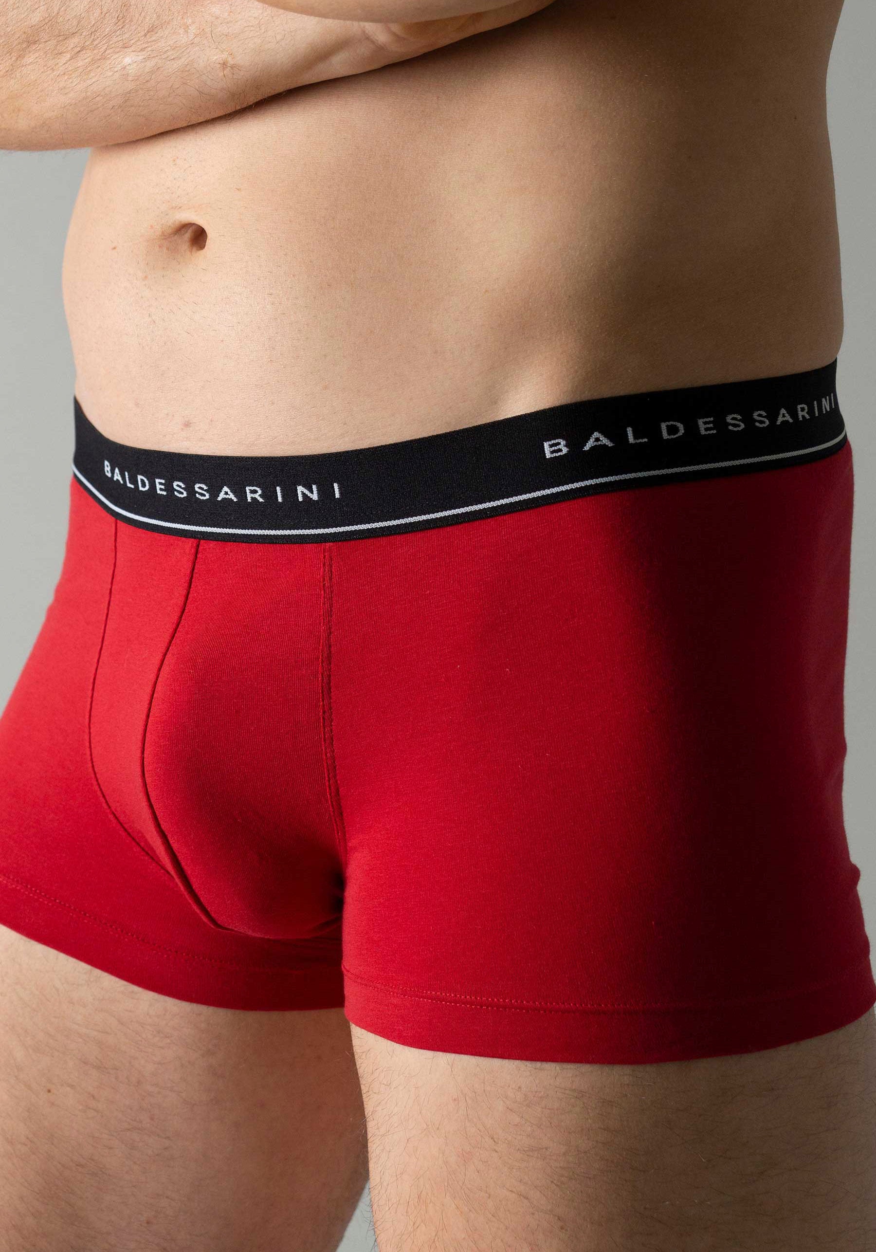 BALDESSARINI Boxer »Monaco«, (3er-Pack), mit Logo-Bund