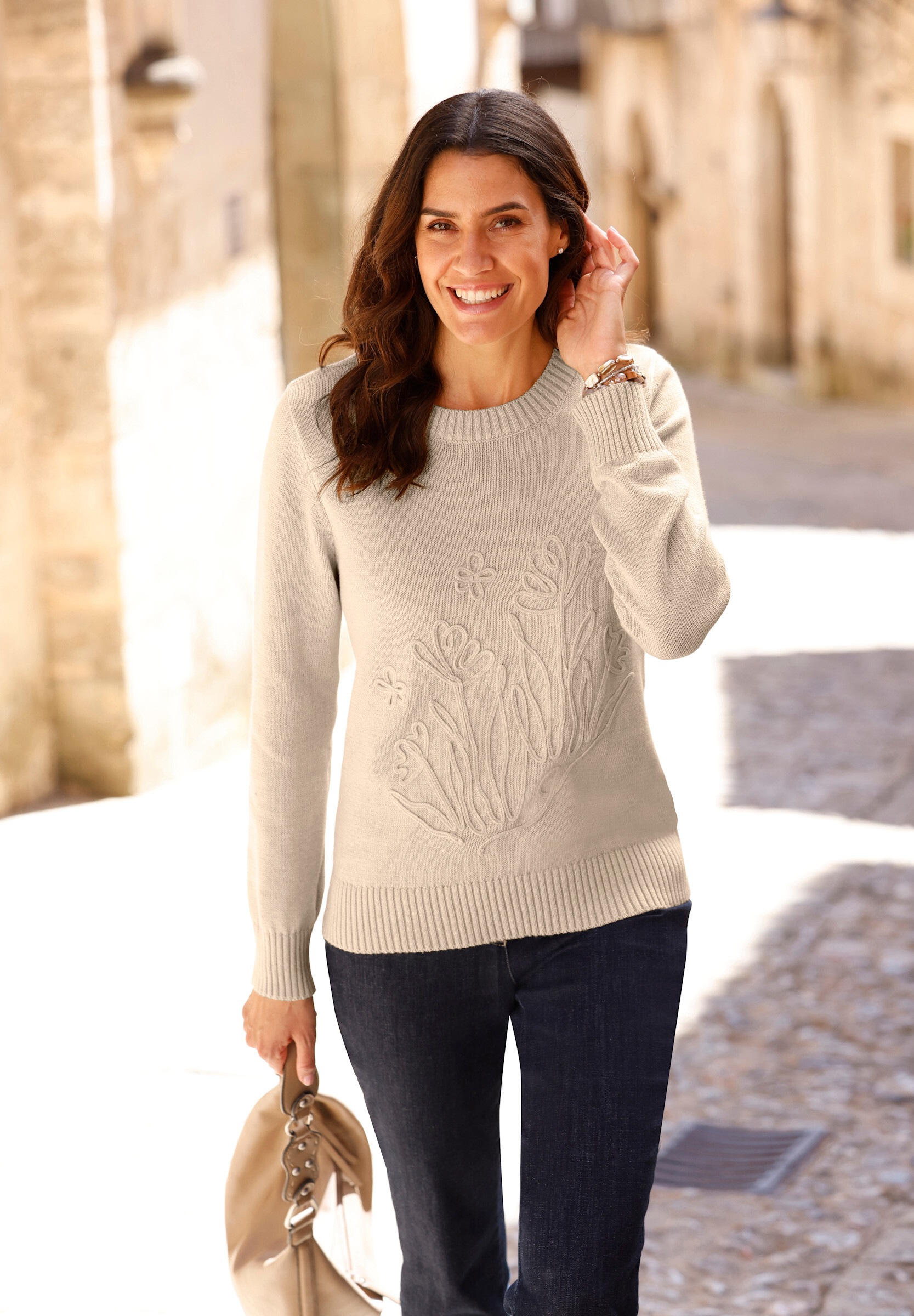 Witt Strickpullover »Baumwoll-Pullover Baumwollpullover«