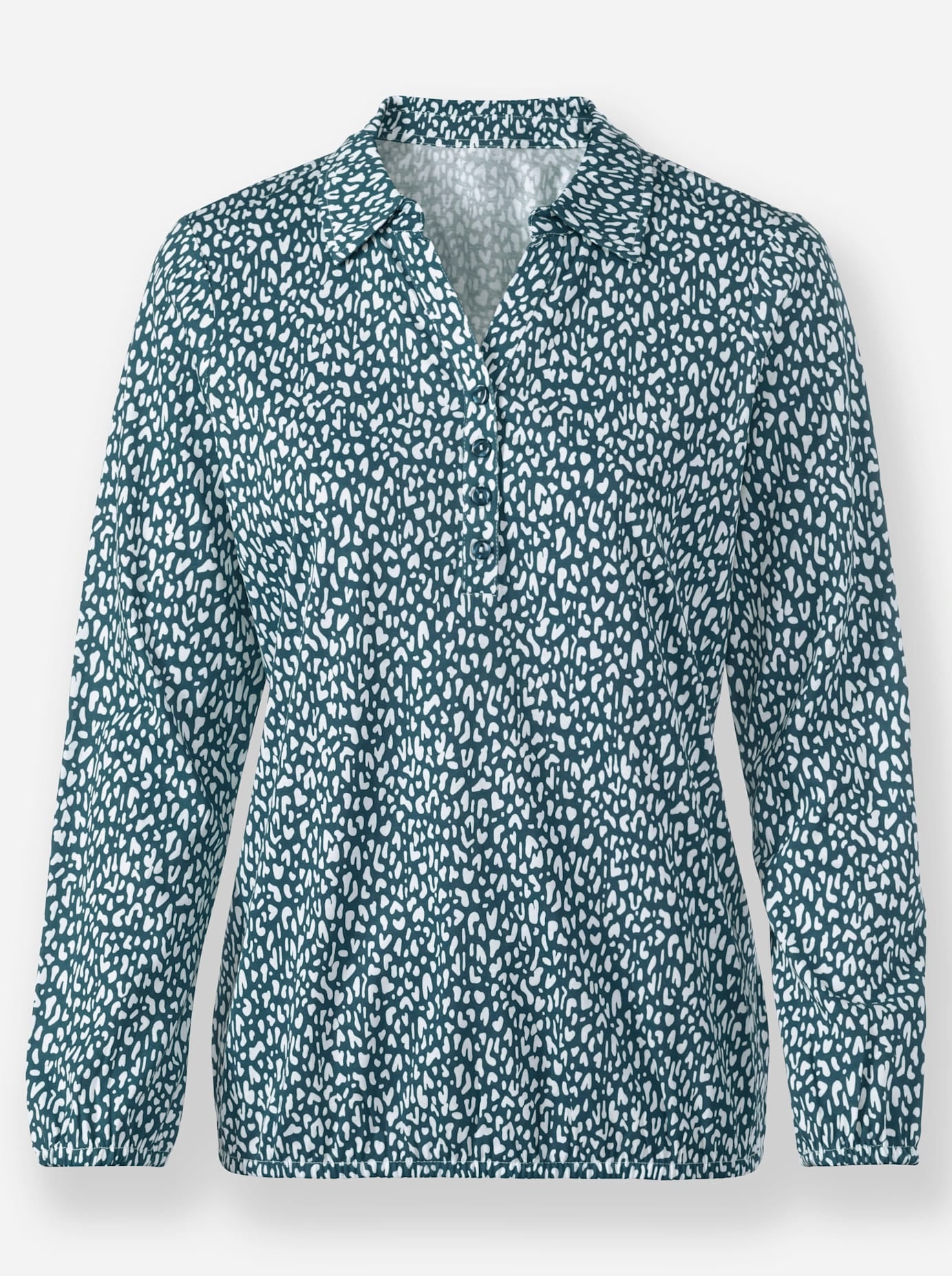 Inspirationen Poloshirt »Langarm-Shirt«, (1 tlg.)