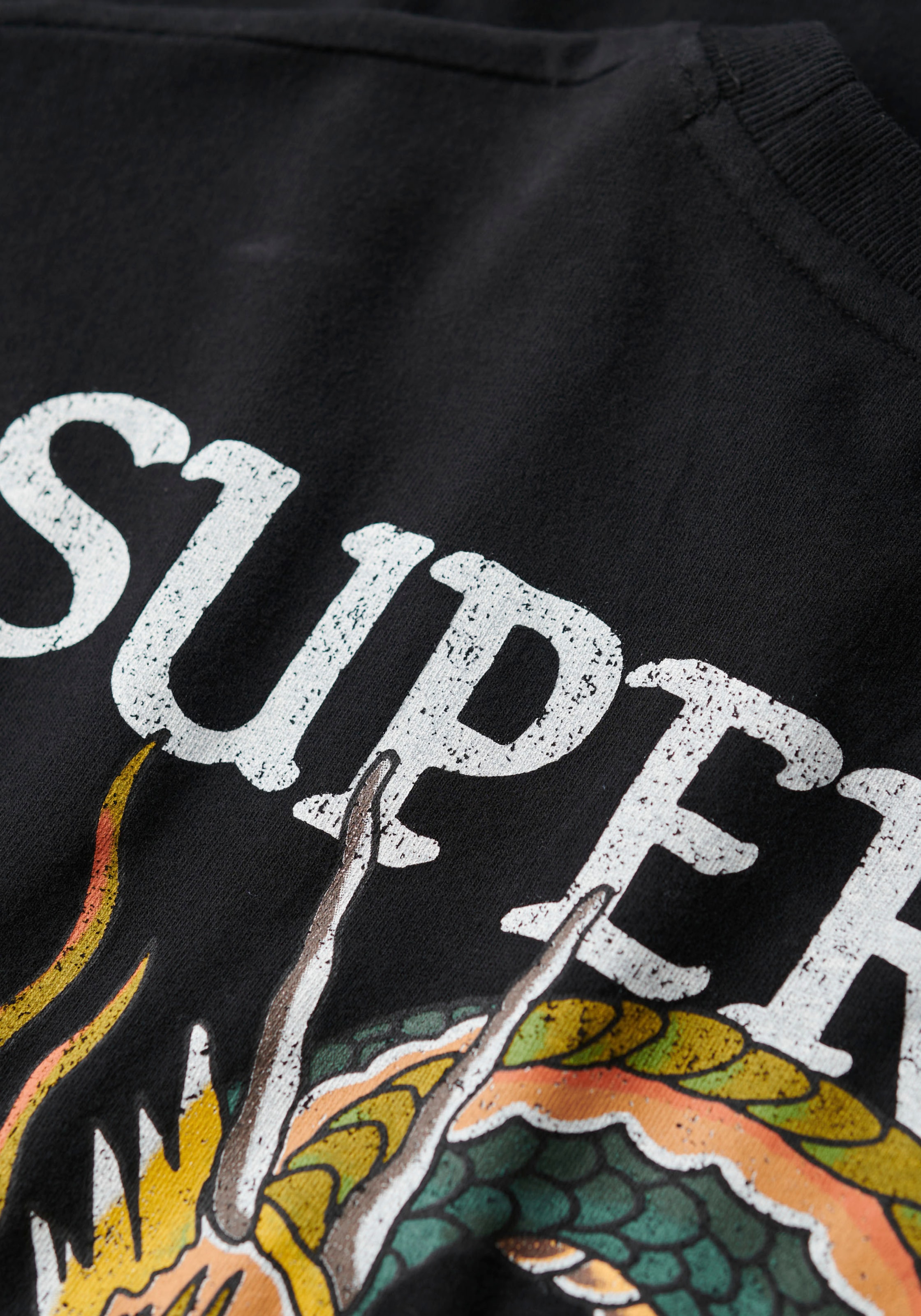 Superdry Print-Shirt »SD-TATTOO GRAPHIC LOOSE T SHIRT«