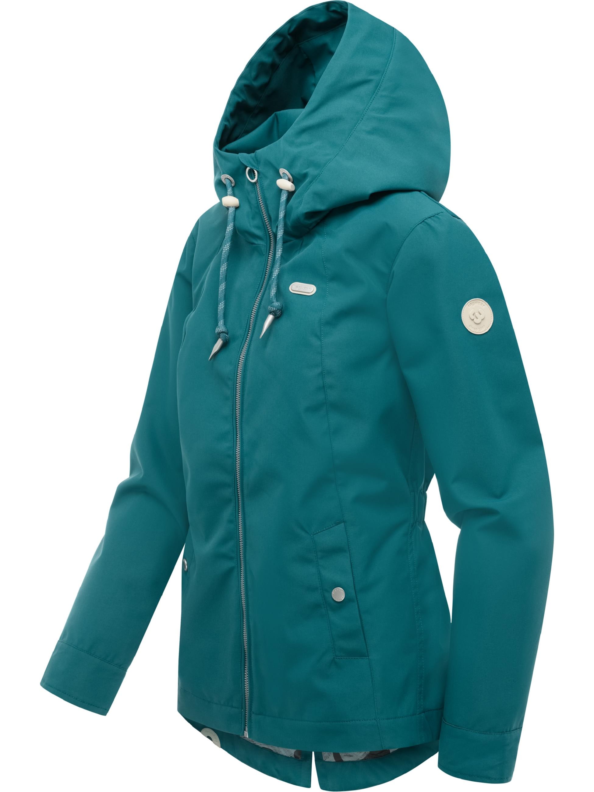 Ragwear Outdoorjacke »Outdoorjacke Monadde« mit Kapuze Wasserdichte Übergangsjacke mit Kapuze