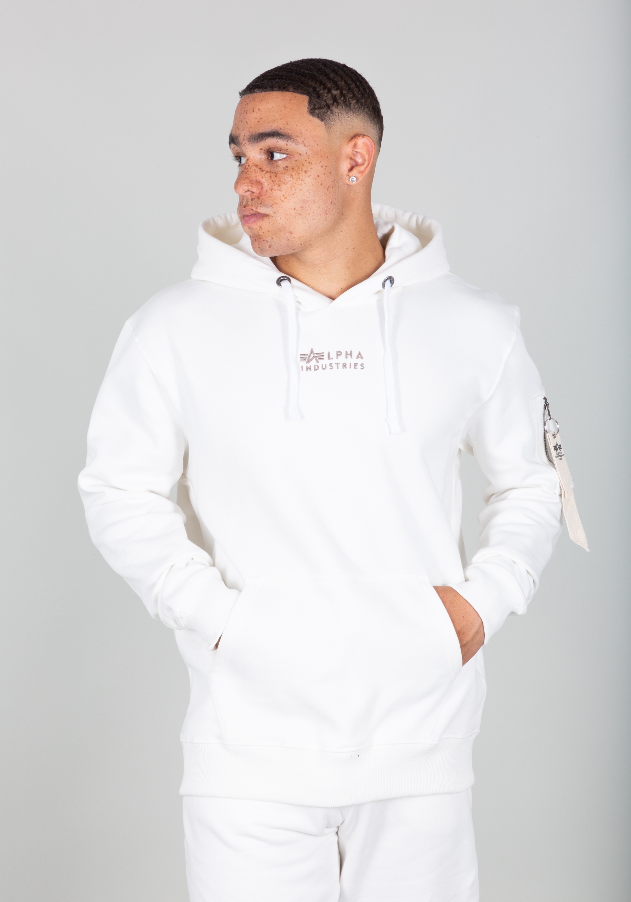 Alpha Industries Hoodie »Alpha Industries Men - Hoodies Organics EMB Hoodie«