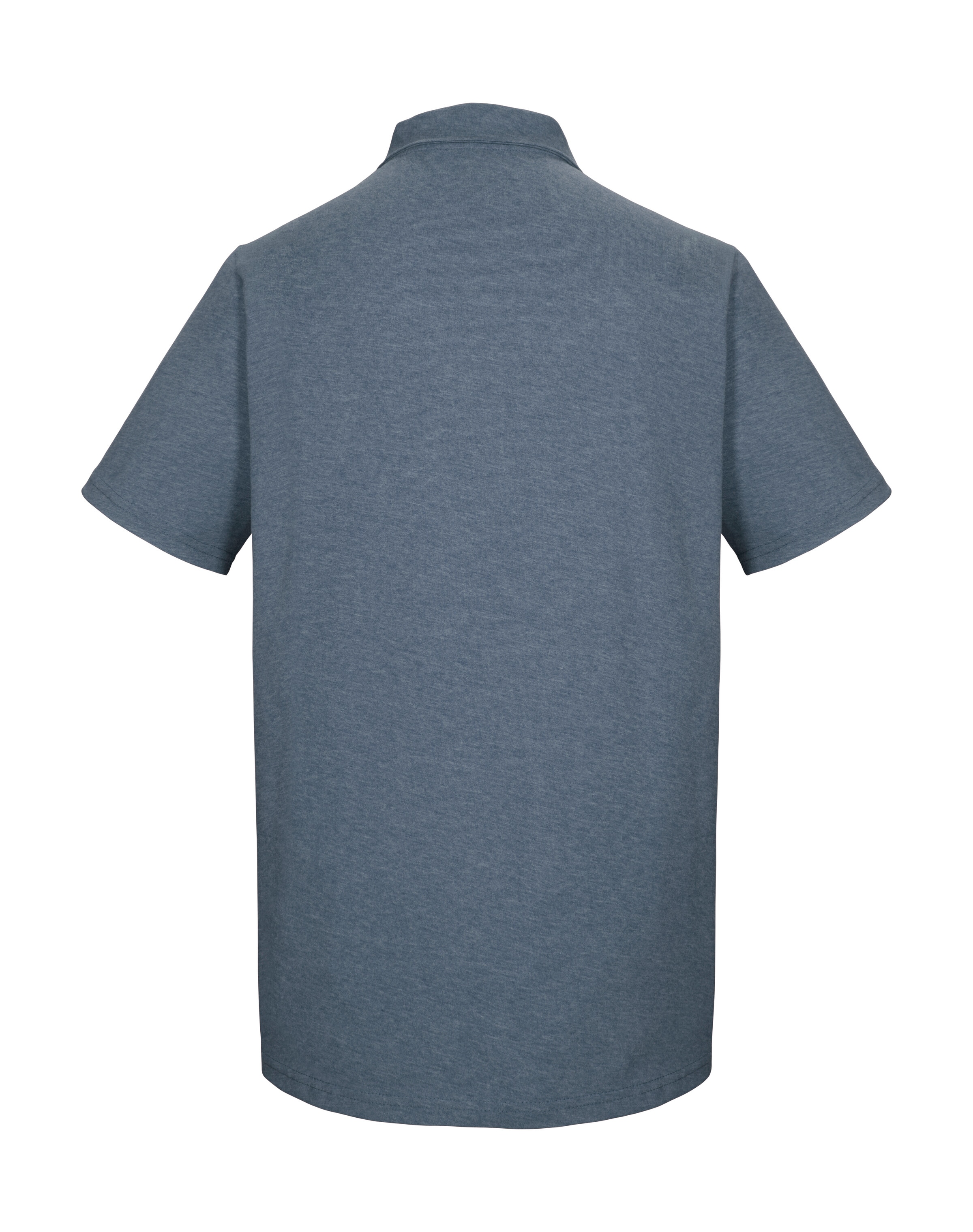 Killtec Poloshirt »KOS 82 MN PLSHRT«, Sportliches Herren Poloshirt mit Melange-Optik und Knopfleiste