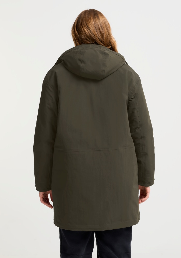 Jack Wolfskin Funktionsparka »ICE FLARE PARKA W« mit Kapuze Winterparka, wasserdicht, warm