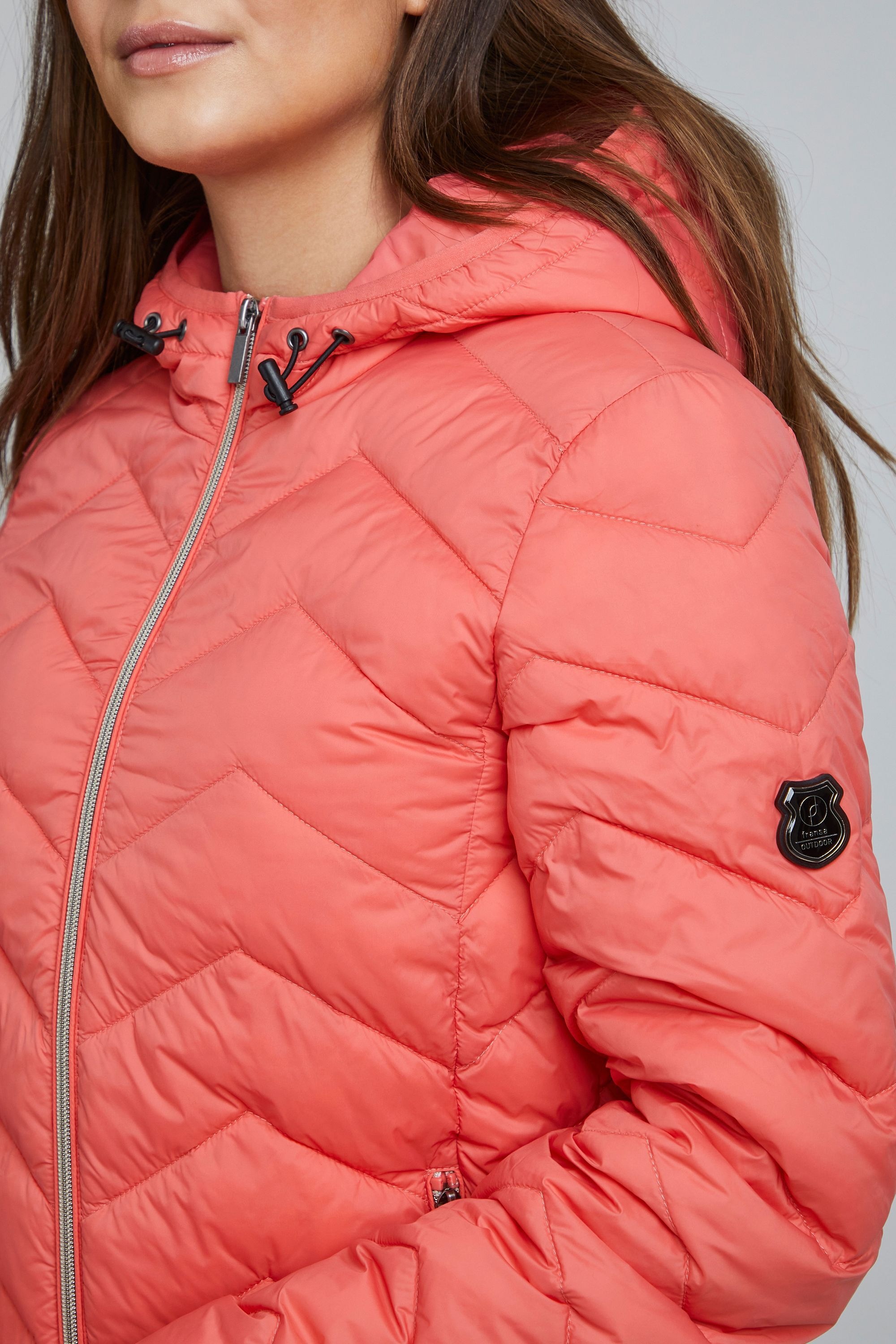 fransa Steppjacke »Steppjacke FRBapadding«, mit Kapuze