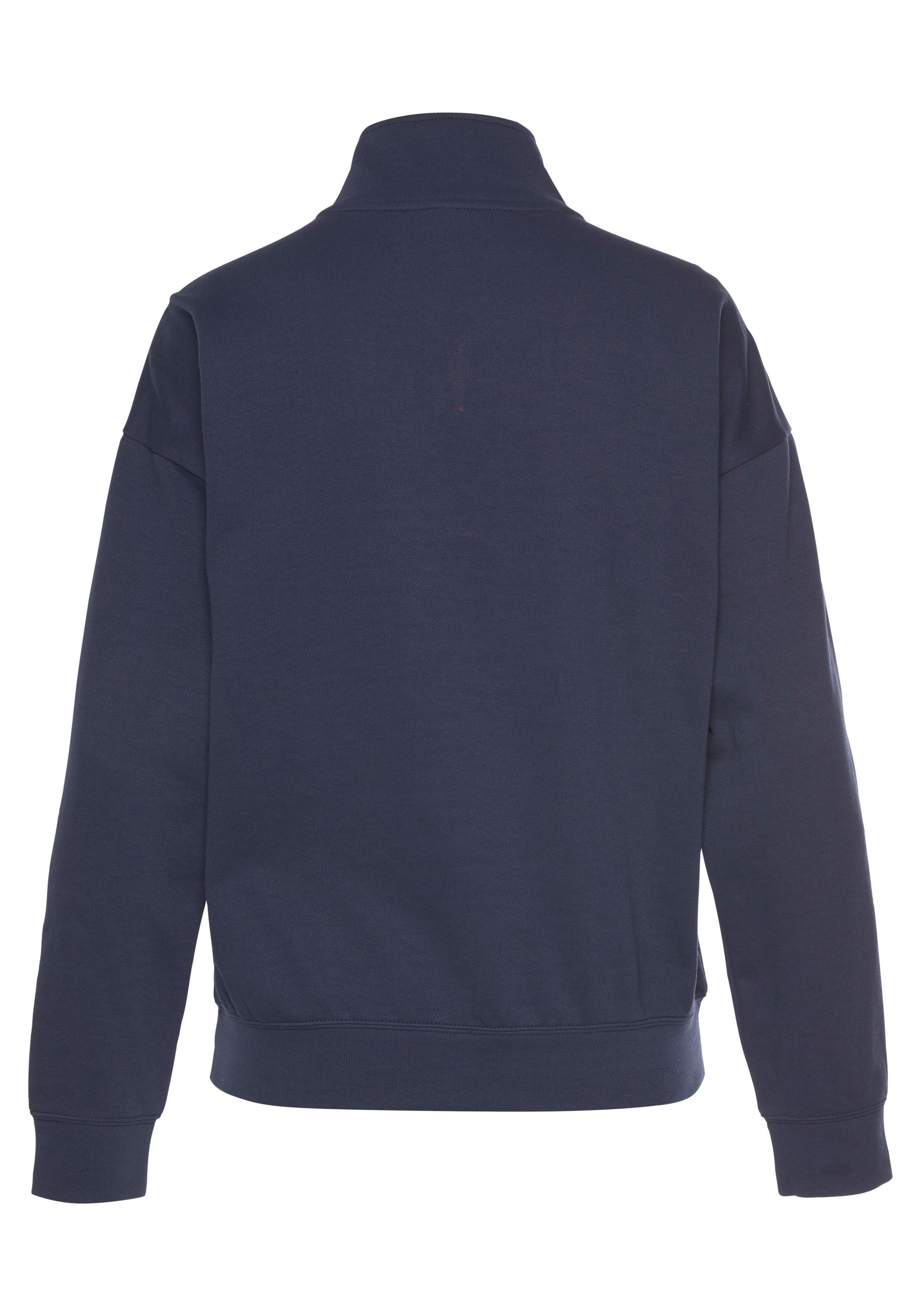 H.I.S Sweatshirt »Troyer mit Stehkragen«, im maritimen Stil, Loungeanzug