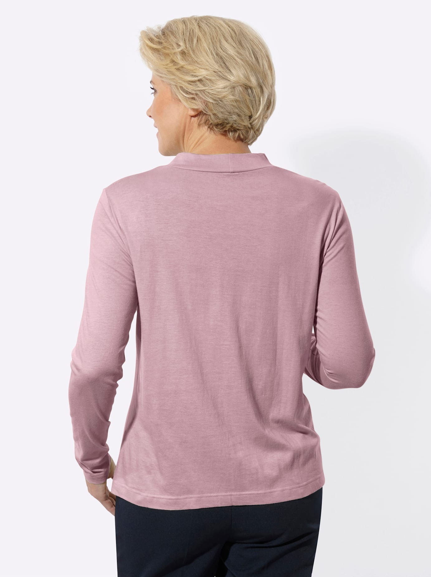Classic Langarmshirt »Stehkragen-Shirt« 1