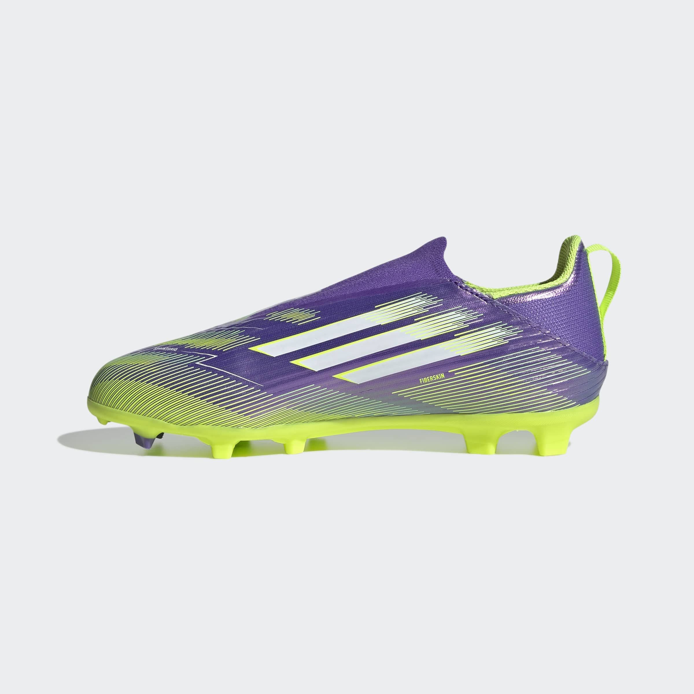 adidas Performance Fußballschuh »F50 LEAGUE LACELESS FIRM/MULTI-GROUND BOOTS KINDER«, geeignet für Rasen- und Kunstrasenplätze