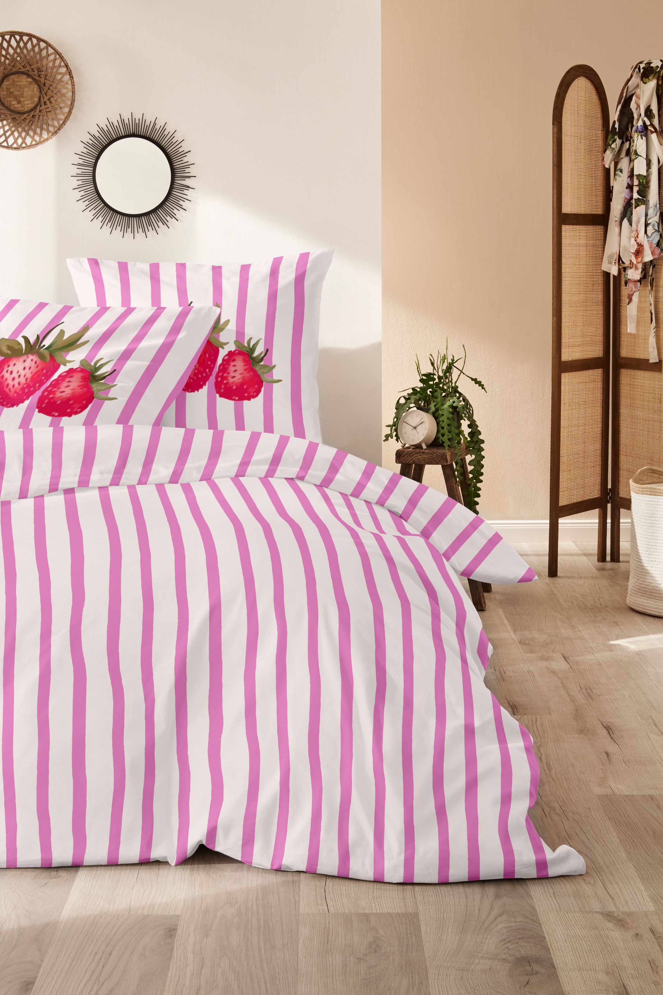 Primera Bettwäsche »Renforce-Bettwäsche Lemon stripes« 2