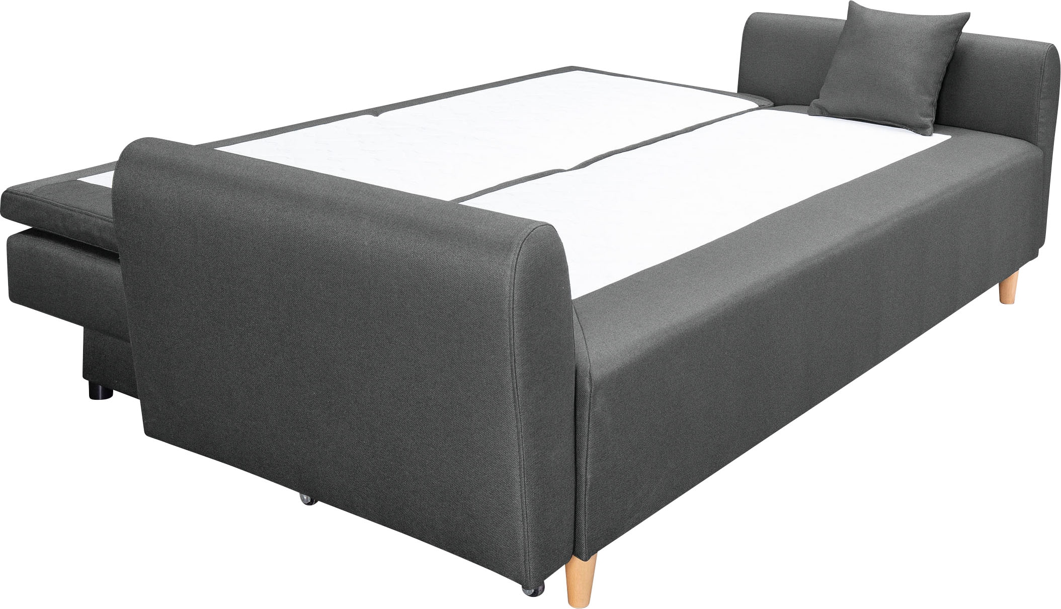 INOSIGN Schlafsofa »Anika«, mit Boxspringaufbau, Bettfunktion & Bettkasten, Dauerschlafsofa