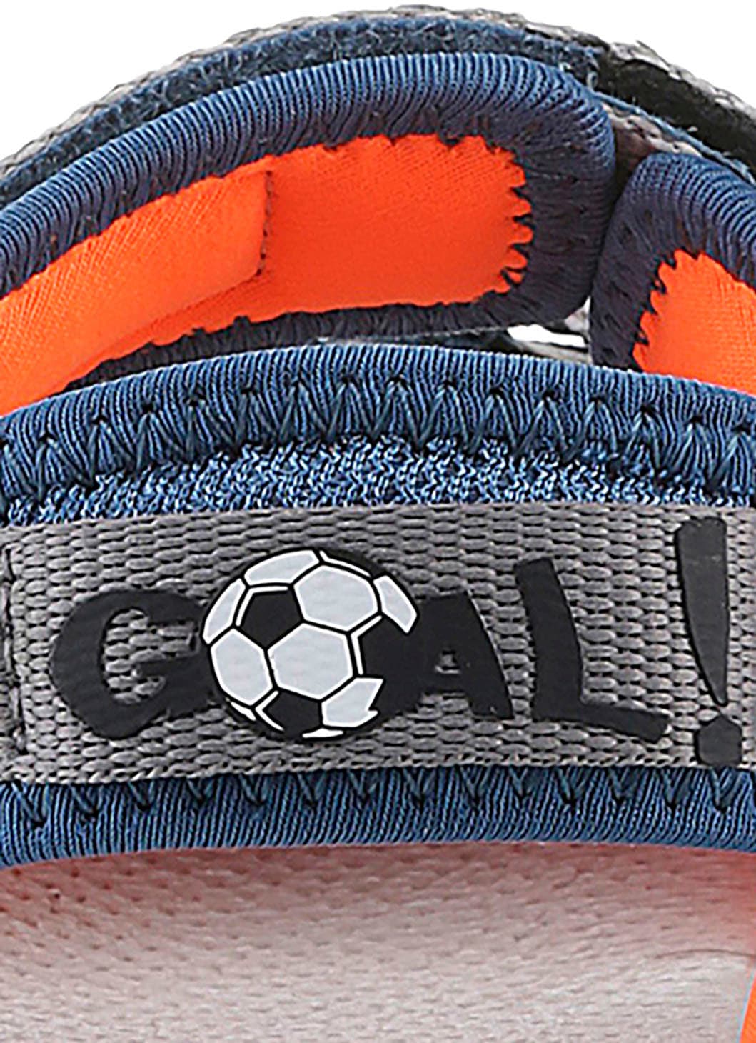 Superfit Sandale »MIKE 3.0 WMS: mittel«, Outdoorsandale mit Klett, Fußballlogo, Größenschablone zum Download