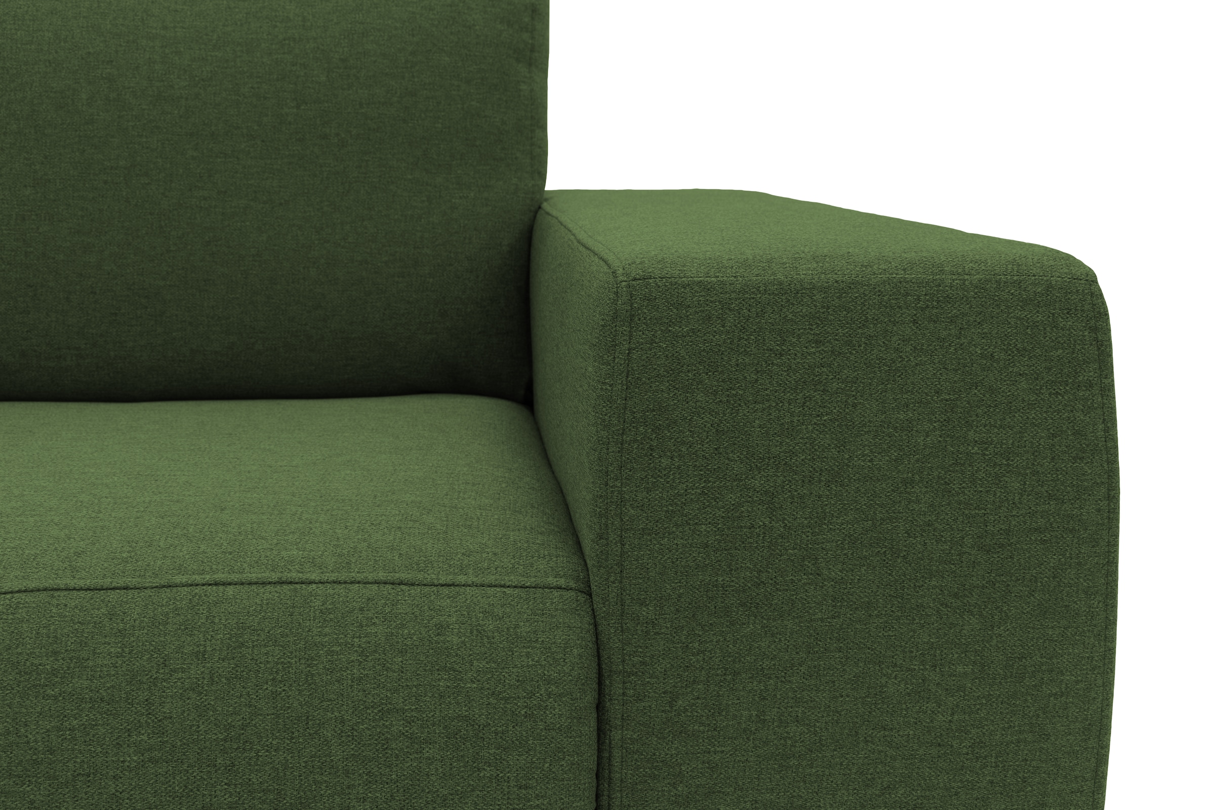 LOOKS by Wolfgang Joop Ecksofa »Looks VI L-Form« gerade Linien, in 2 Bezugsqualitäten