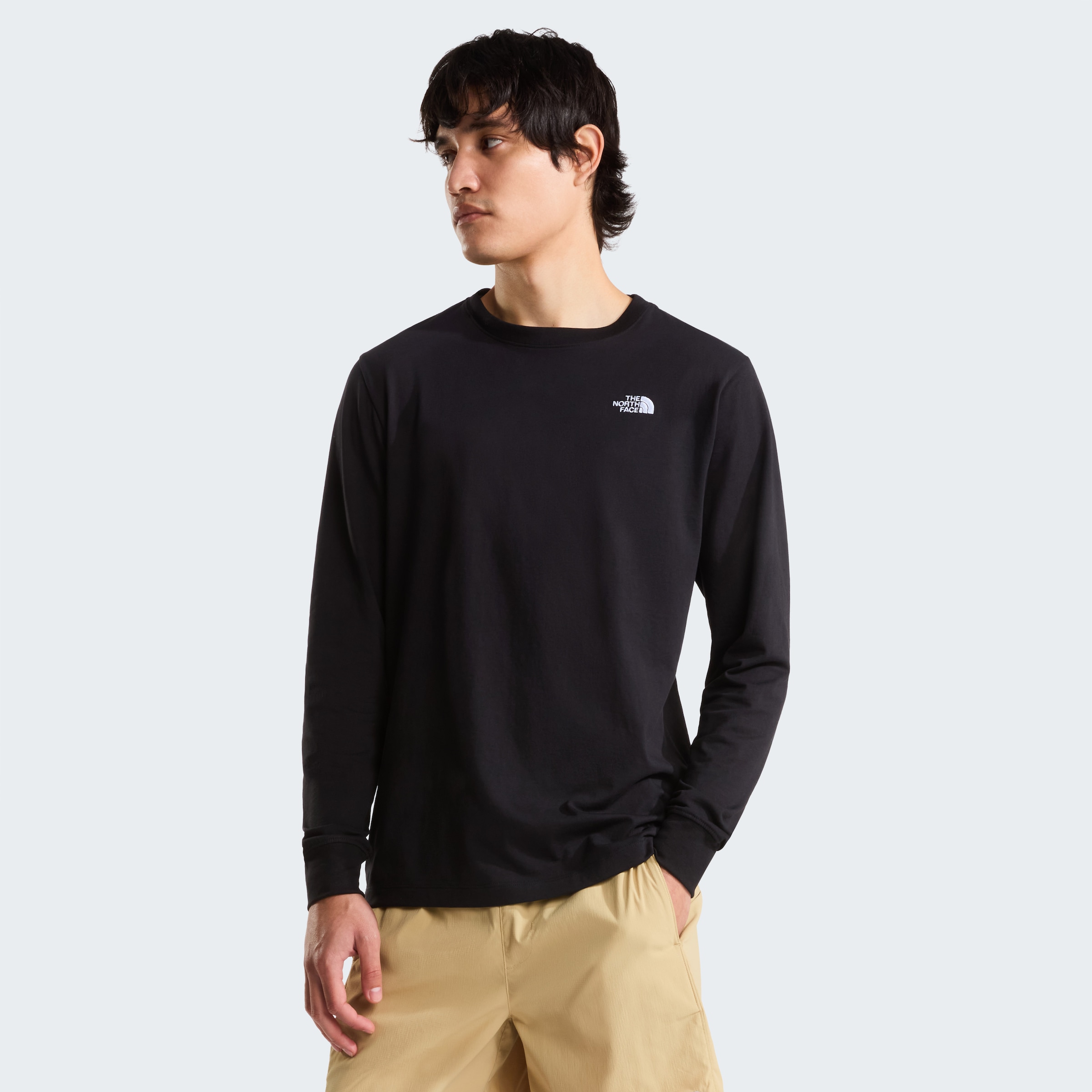 The North Face T-Shirt »M EVOLUTION SIMPLE DOME REGULAR LONG SLE« sportlicher Stil, für Fitness und aktive Freizeit, Kurzarmdesign