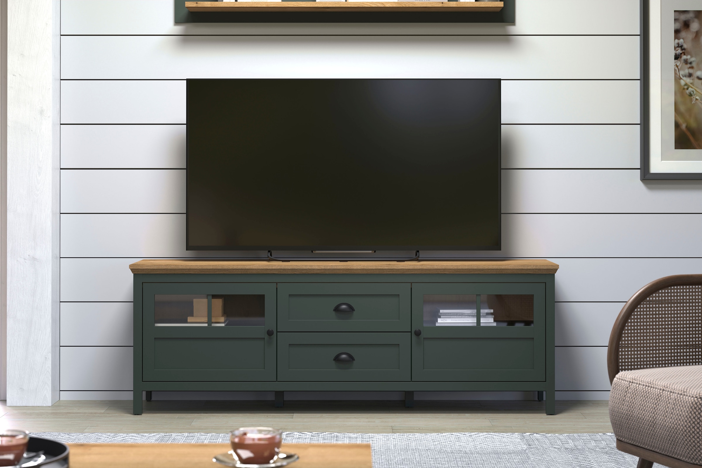 Home affaire TV-Board »Vienna«, Lowboard mit Breite 184 cm