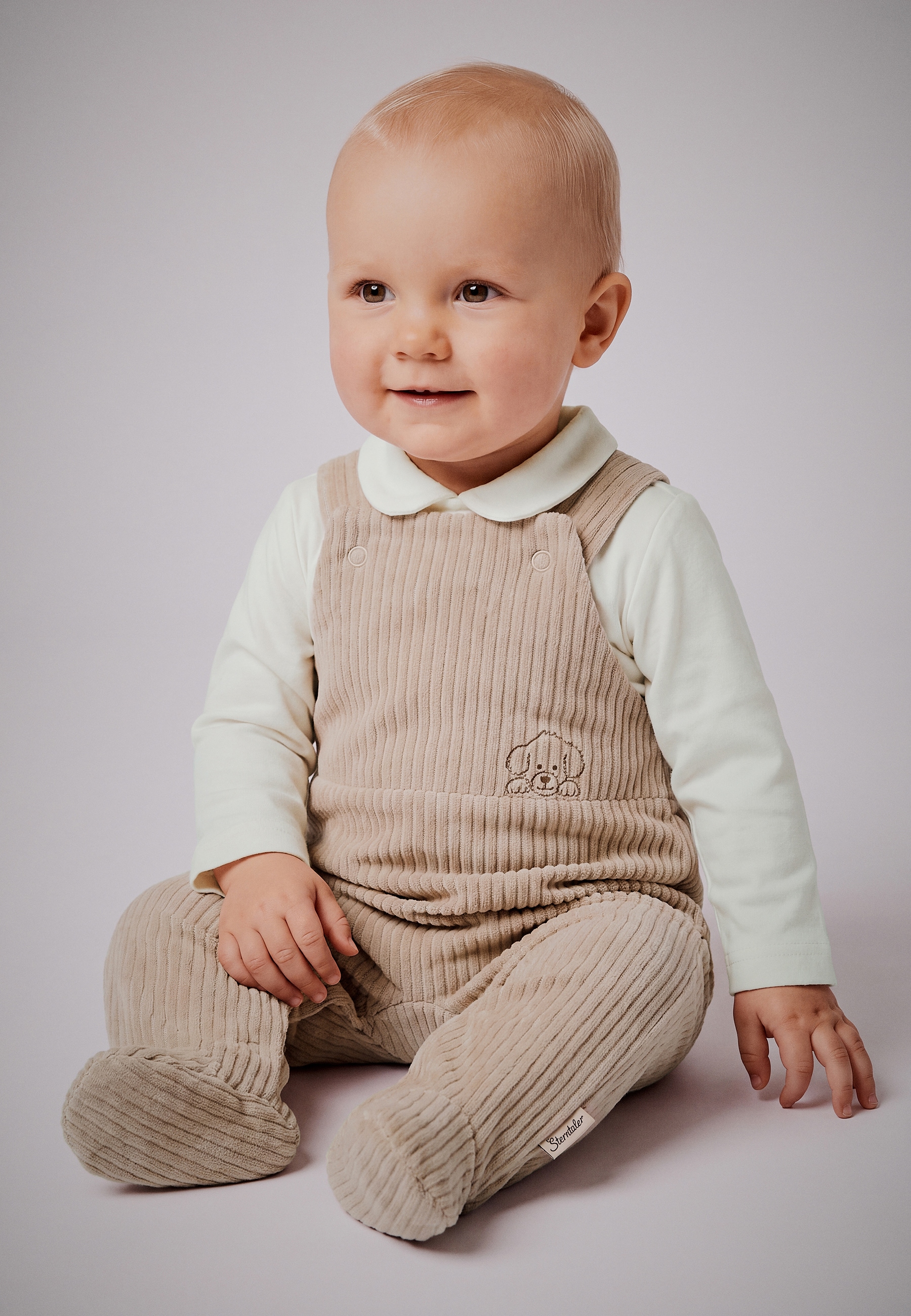 Sterntaler® Shirt & Hose »Strampler-Set Jersey Hund Lucky«