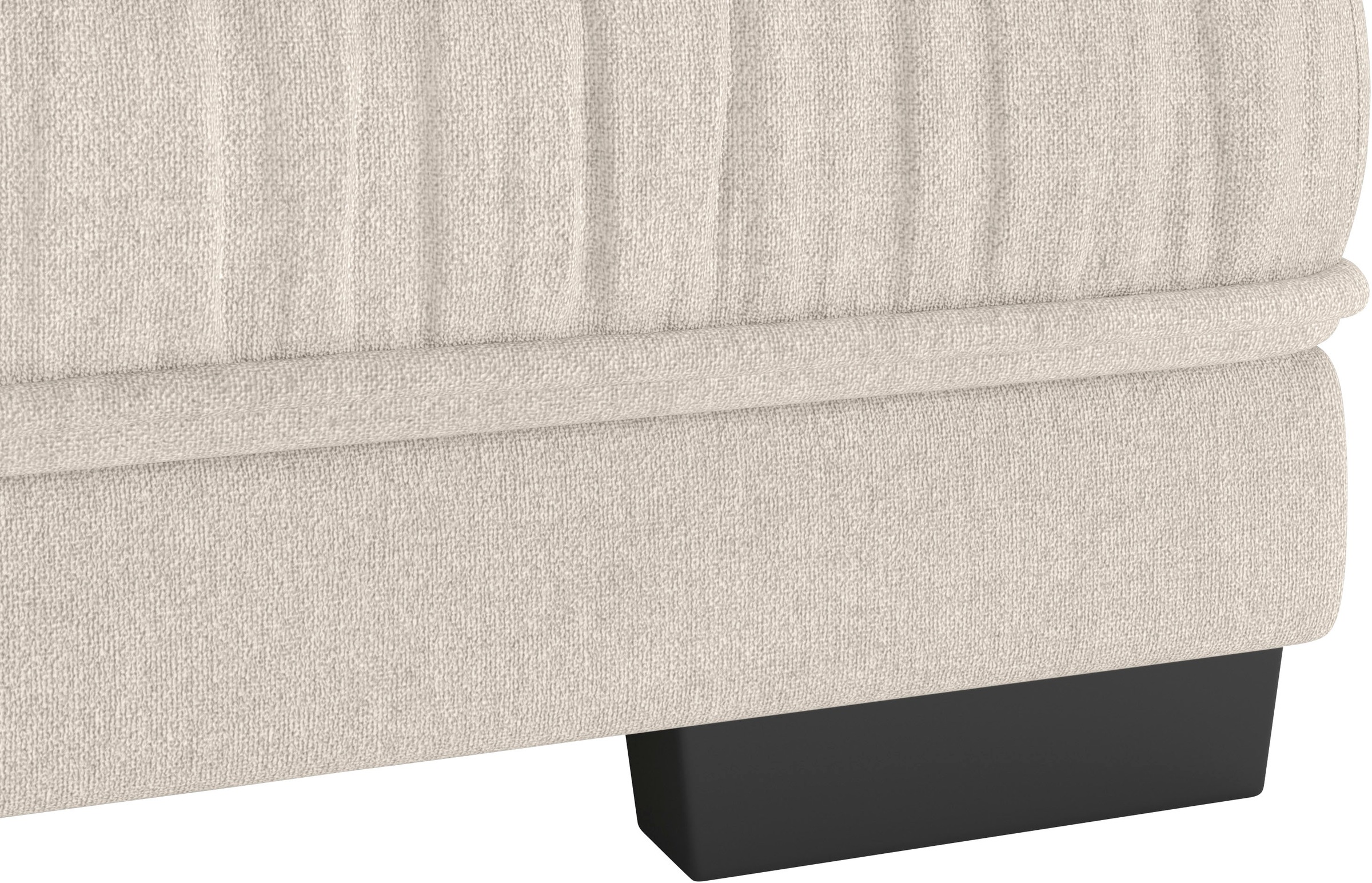 Mr. Couch Hockerbank »Diwan II DuraFlex«, Hochwertige DuraFlex-Kaltschaumpolsterung, bis 140 kg belastbar