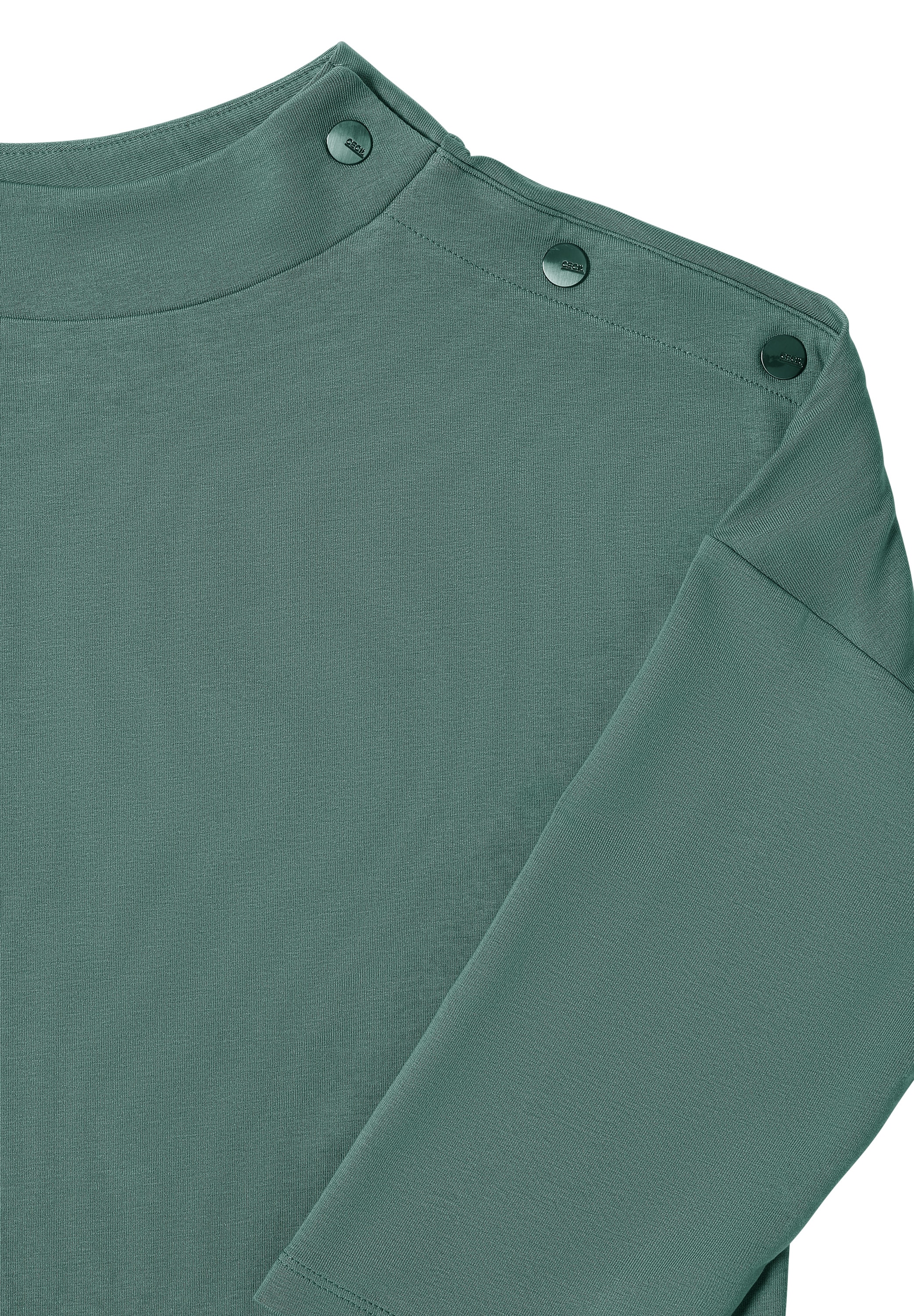 Cecil 3/4-Arm-Shirt, mit Knopfdetail