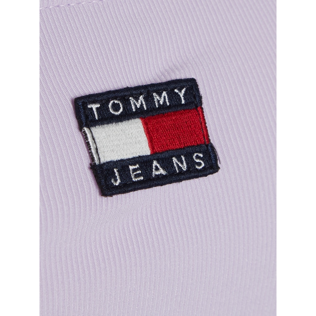 Tommy Jeans Tanktop »TJW SLIM RIB BADGE STRAP TOP«