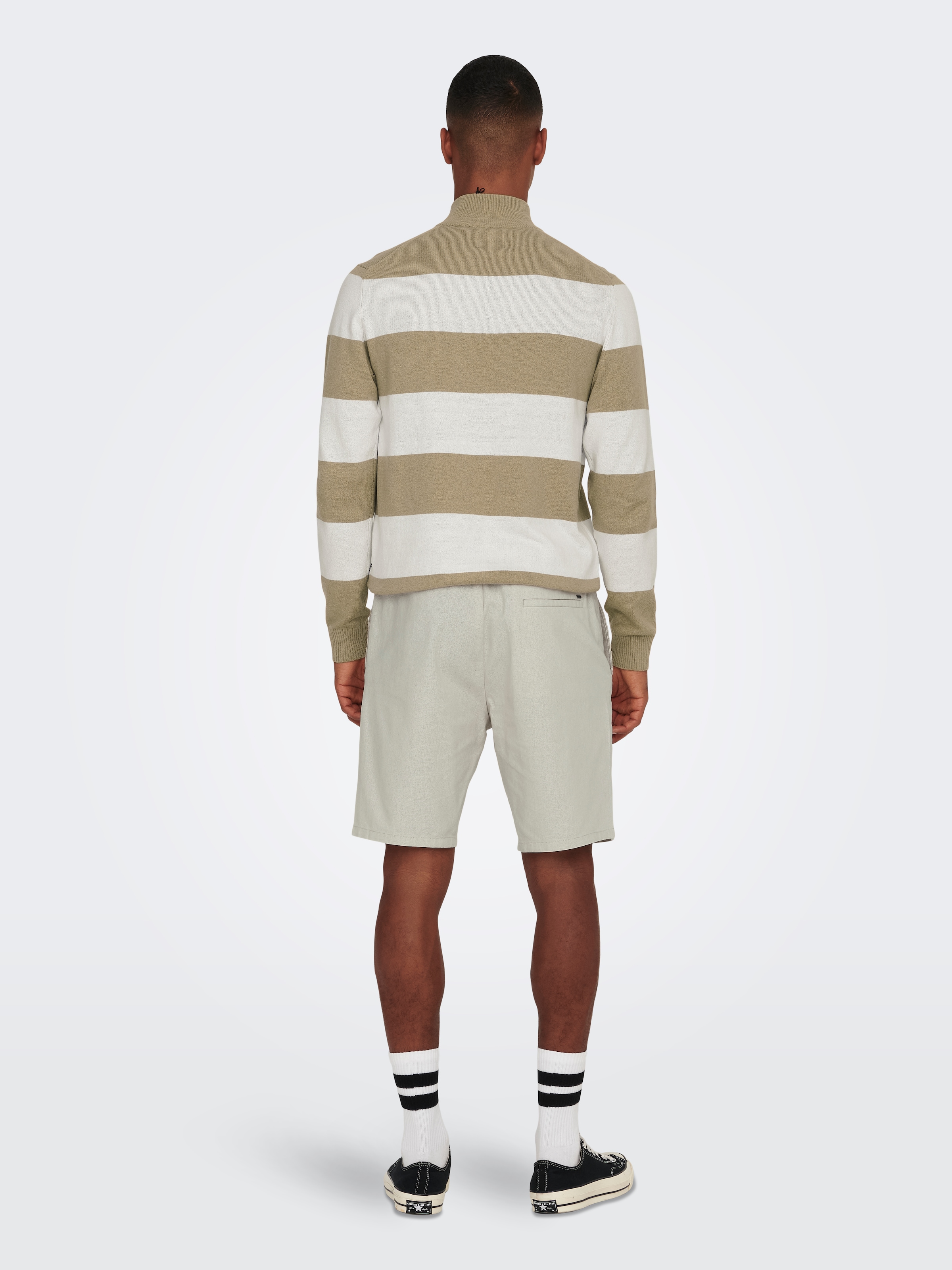 ONLY & SONS Shorts »ONSLINUS 0007 COT LIN SHORTS NOOS«