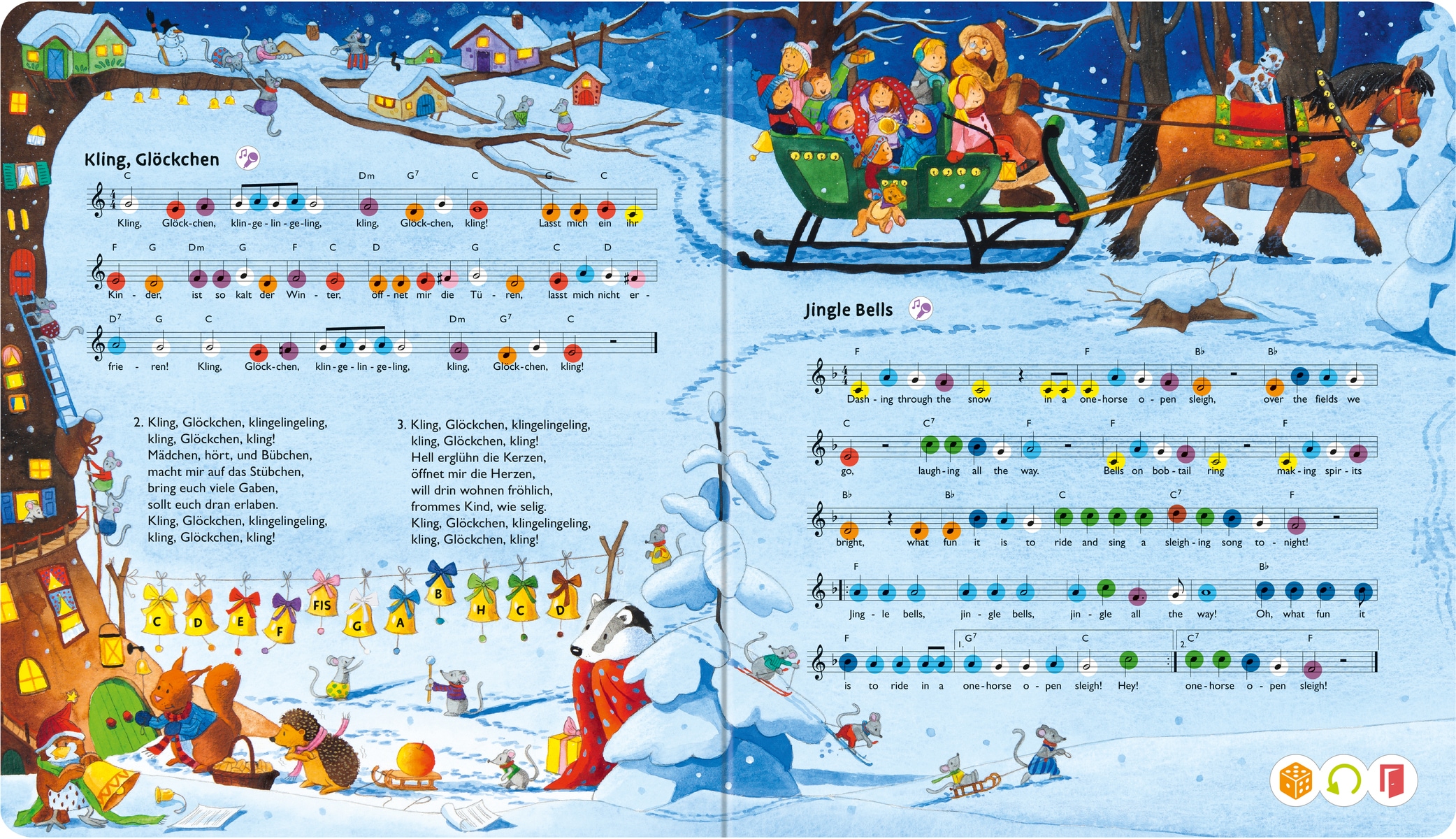 Ravensburger Buch »tiptoi® Meine schönsten Weihnachtslieder«, Made in Europe