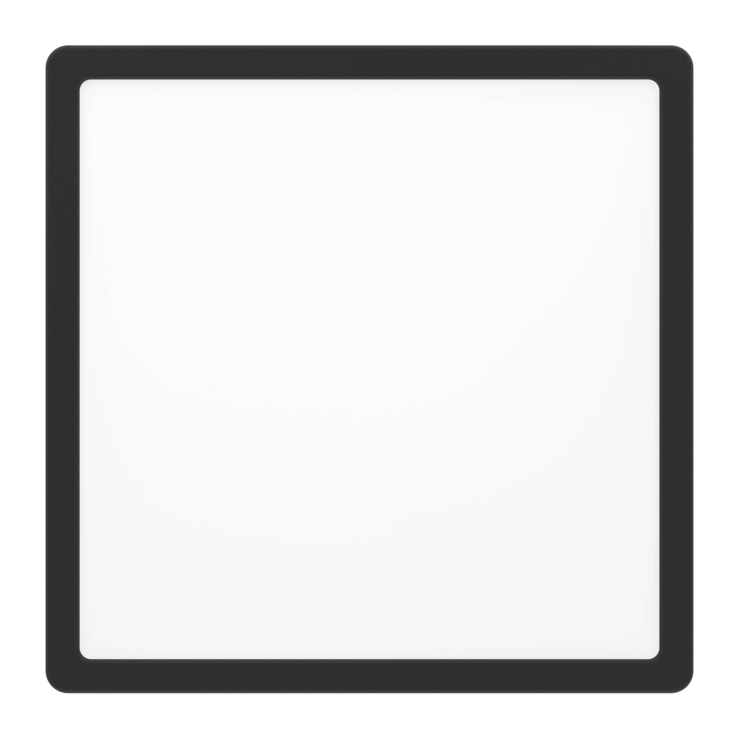 EGLO Aufbauleuchte »Fueva 5 Deckenleuchte, Aufbaulampe, Flurlampe, schwarz, weiß, Lampe« LED-Modul 1 Stk. Warmweiß Ø 28,5 cm, Aufbauleuchte, Bad-Deckenlampe, LED Aufbaulampe, IP44