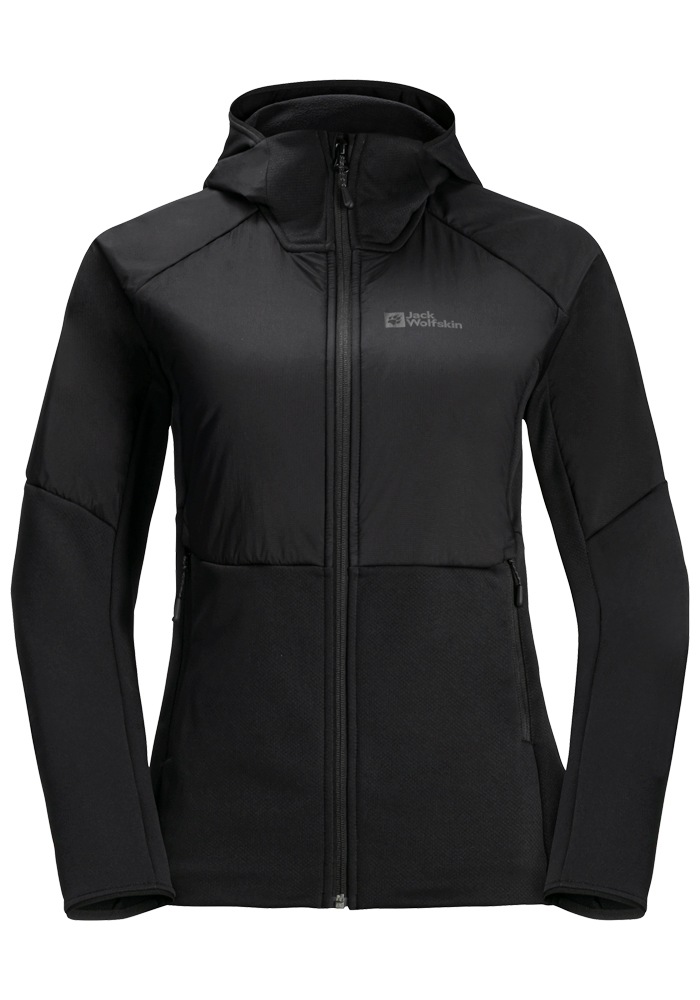 Jack Wolfskin Kapuzenfleecejacke »ALPGRAT PRO INS FZ W«, mit Kapuze